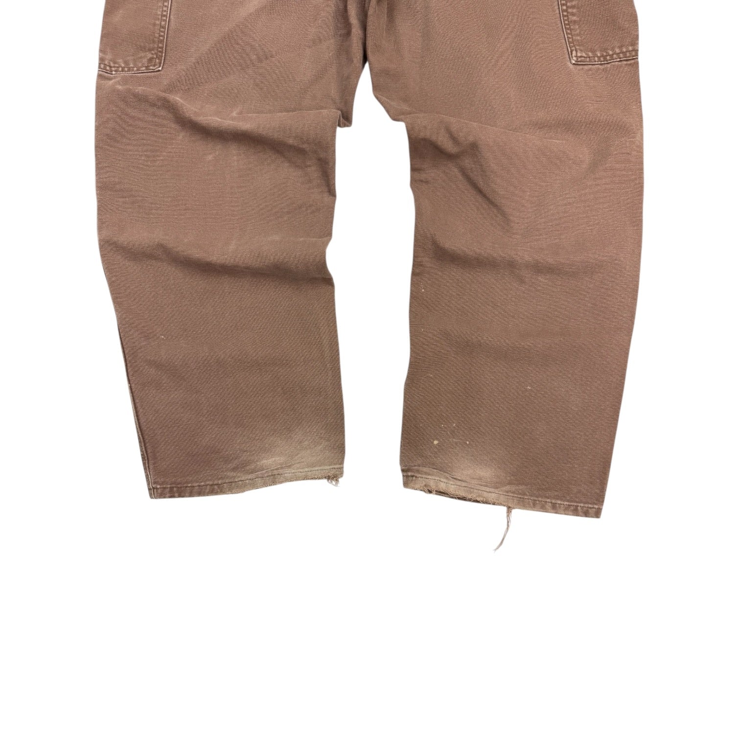 Vintage Carhartt Dungaree Denim Pants Light Brown