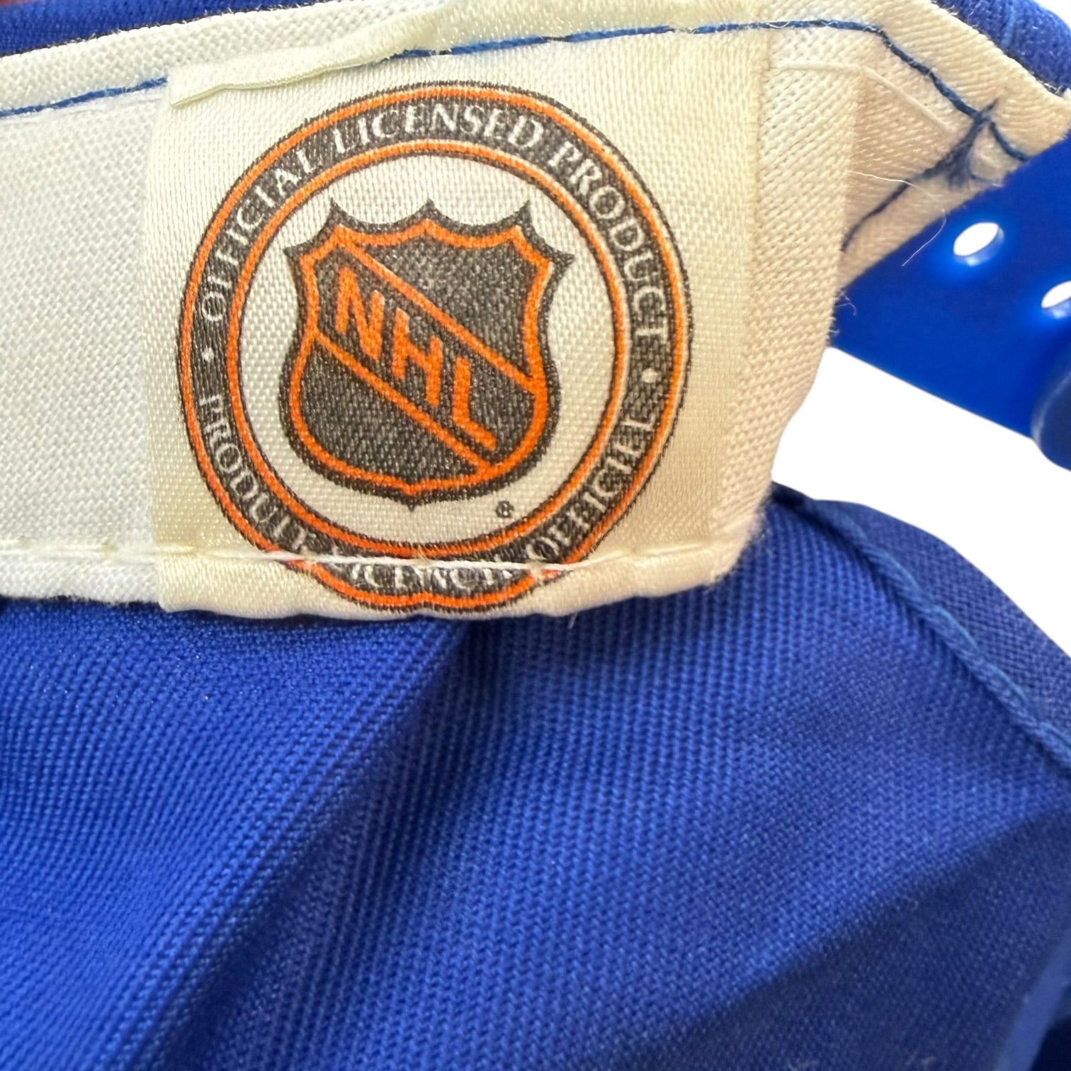 Vintage Buffalo Sabres Script Hat Blue/Yellow