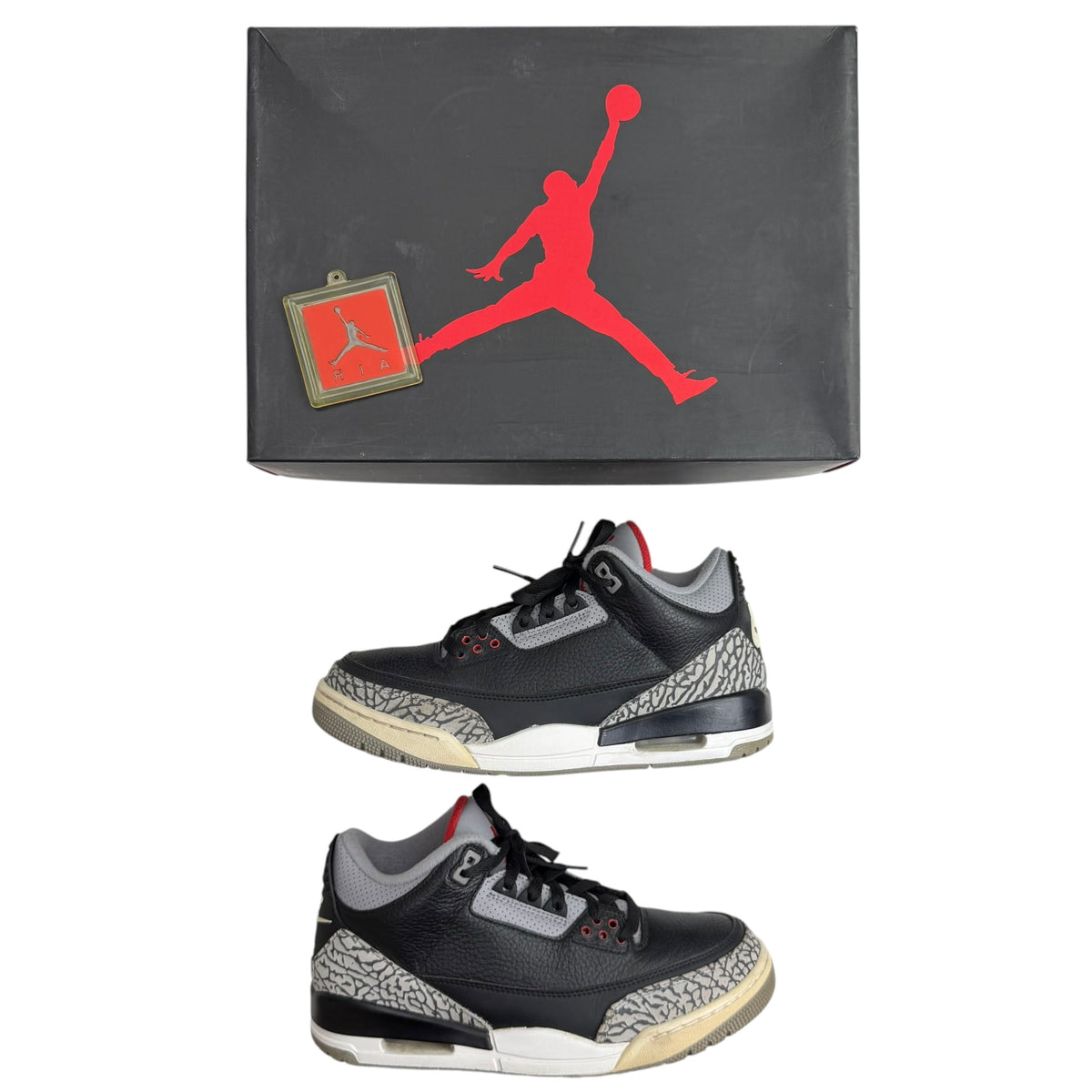 Jordan 3 Black Cement (2018)(Used)