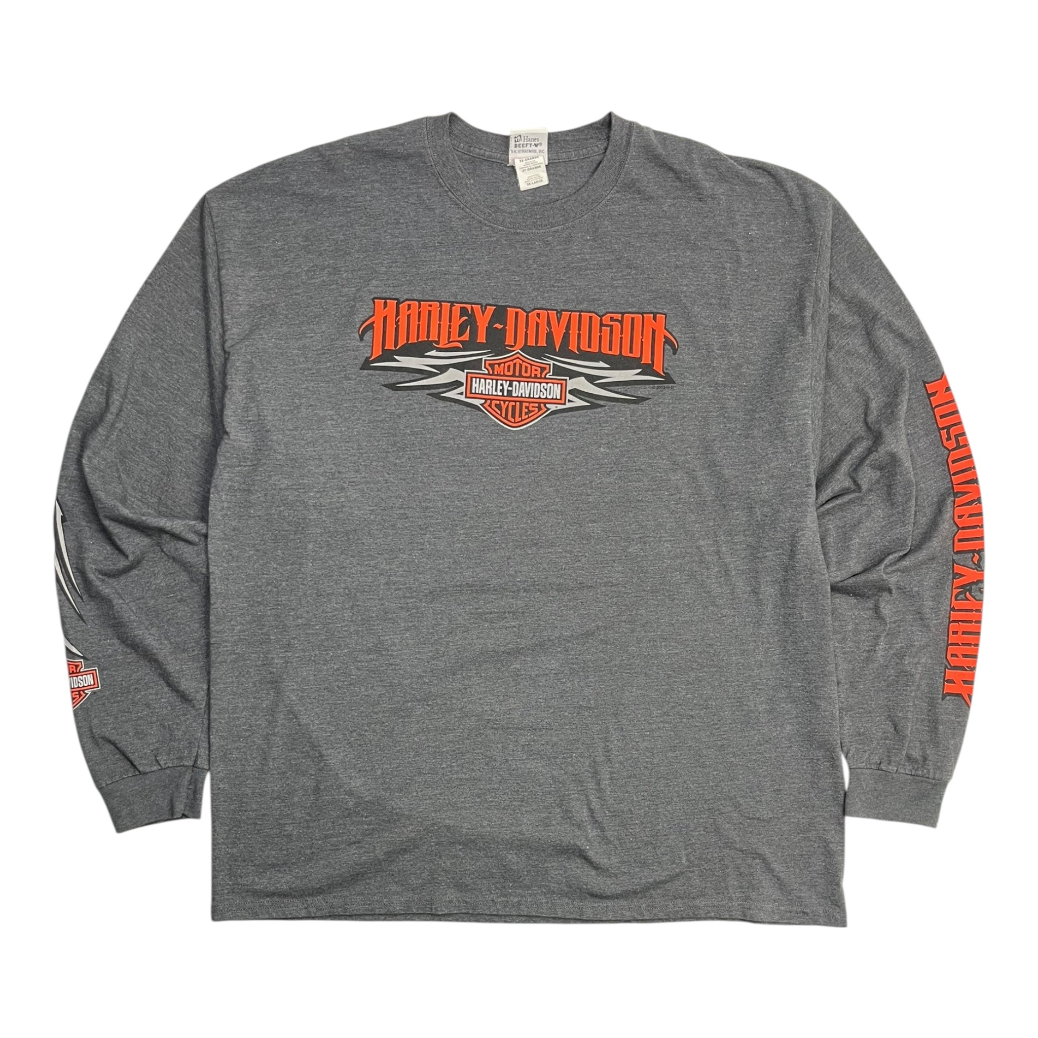 Harley Davidson Buffalo & Northern Lights Longsleeve T-Shirt