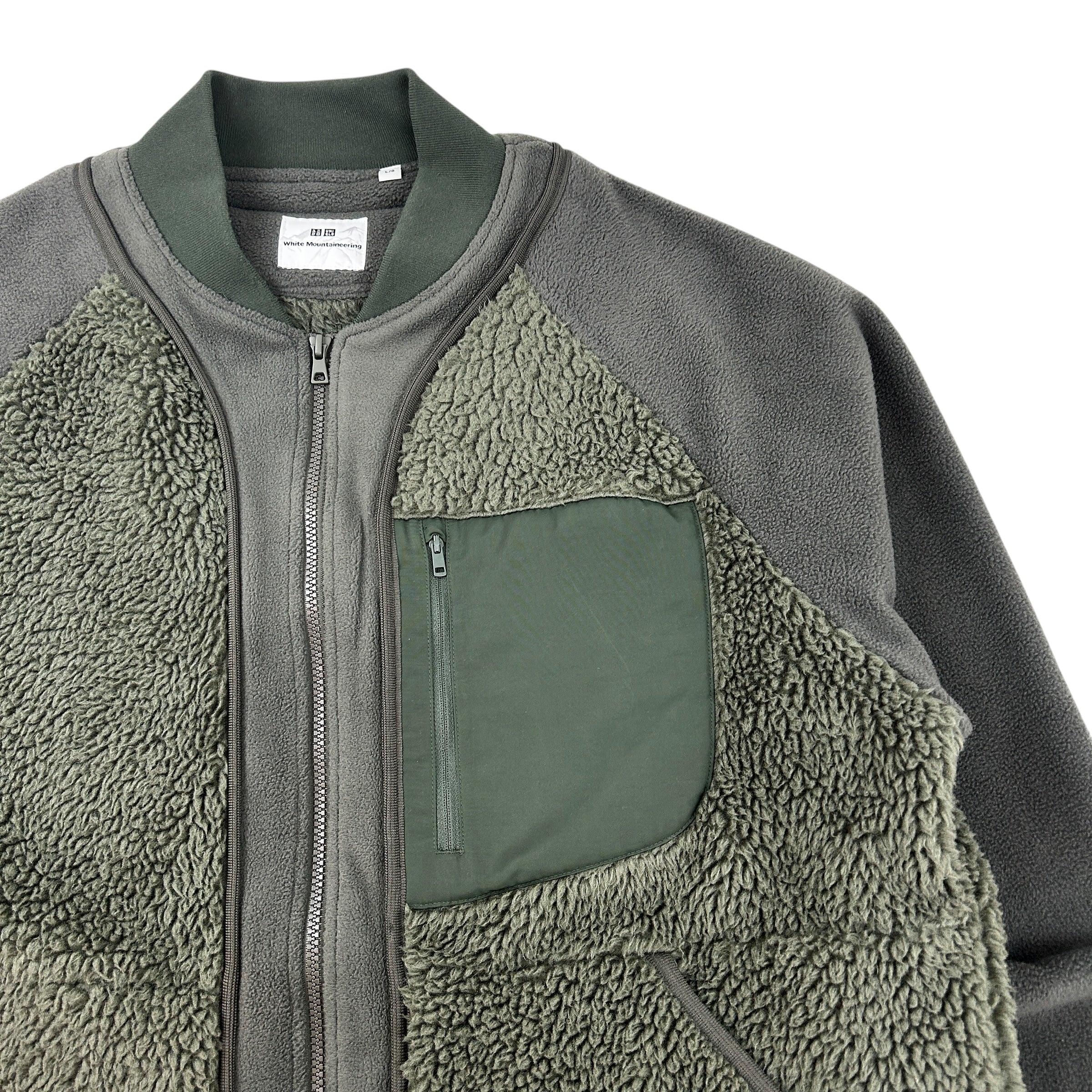 Uniqlo x White Mountaineering Fleece Olive