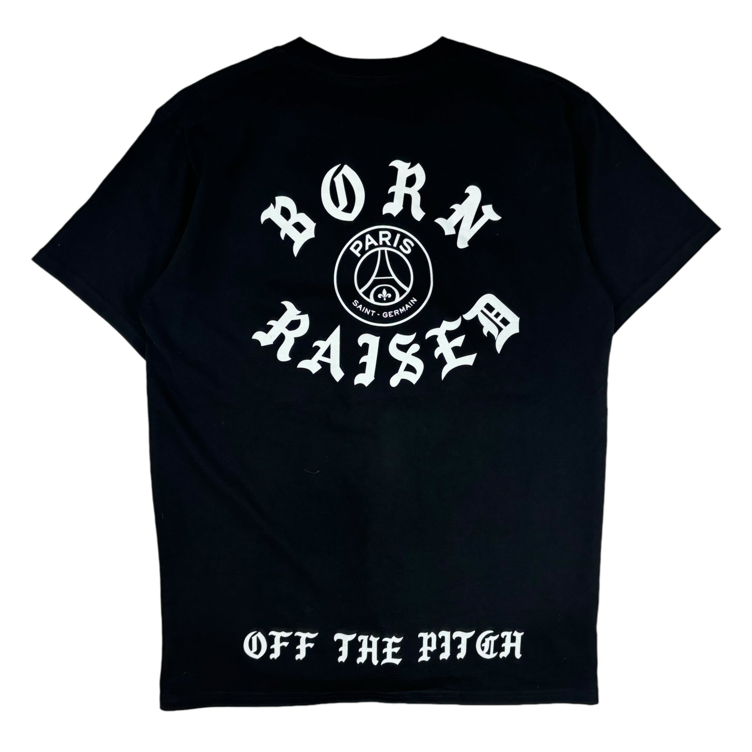 Born x Raised Paris Saint-Germain “Raised Off The Pitch” T-Shirt Black