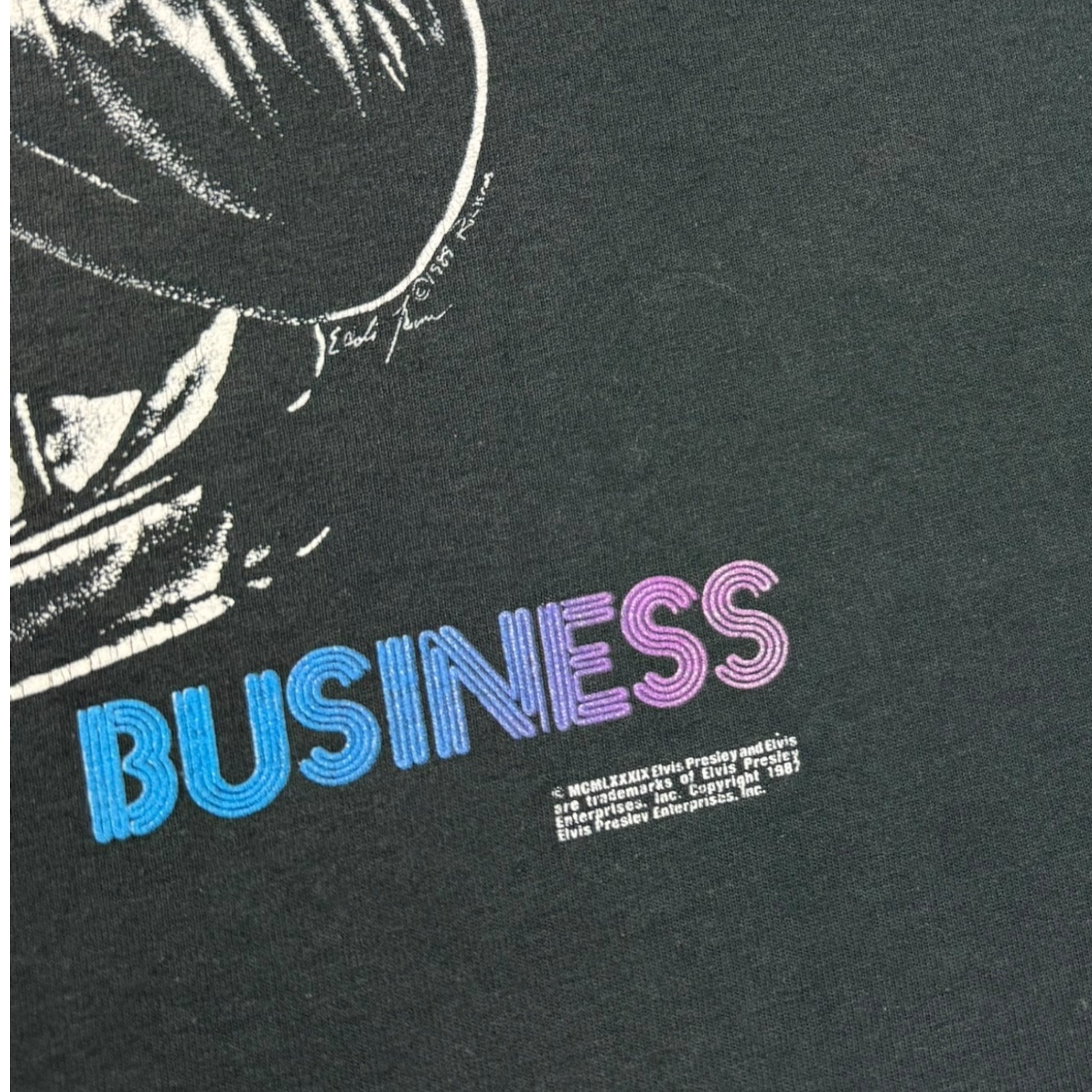 1989 Elvis Presley ‘Taking Care of Buisness’ T-Shirt