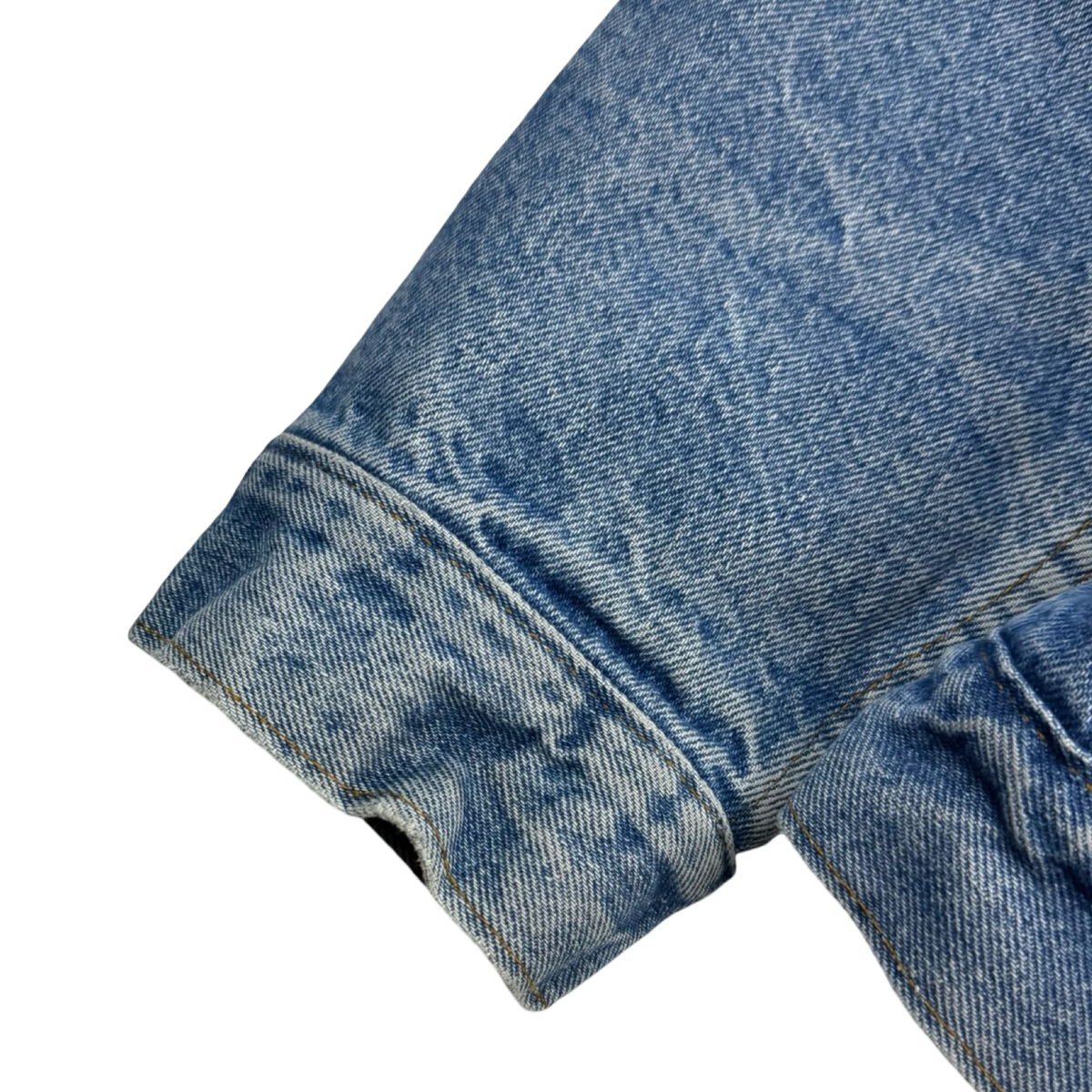 Vintage ‘70s Levi's Orange Tab Denim Sherpa Denim Jacket