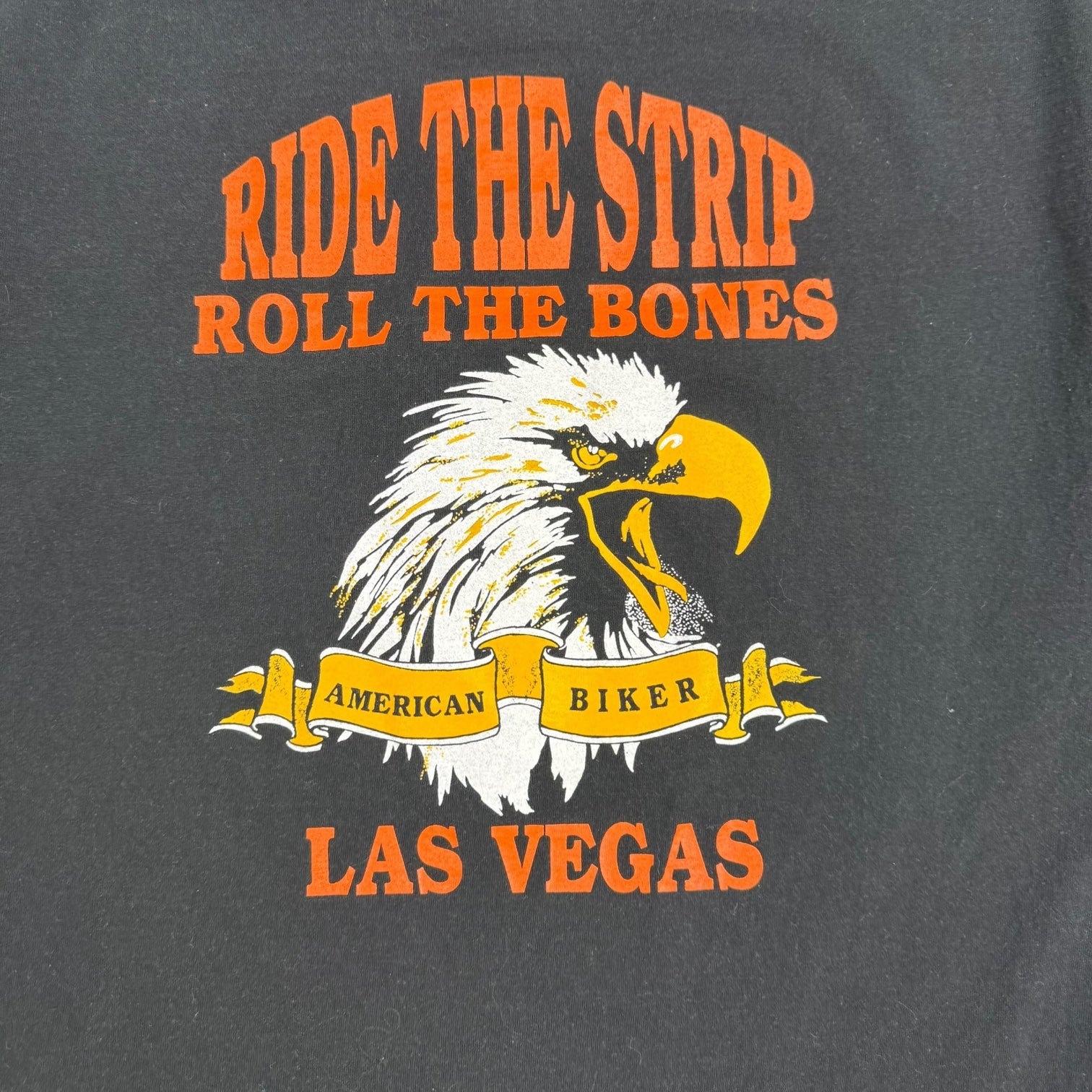 Vintage Harley Davidson Of Las Vegas Tee Black