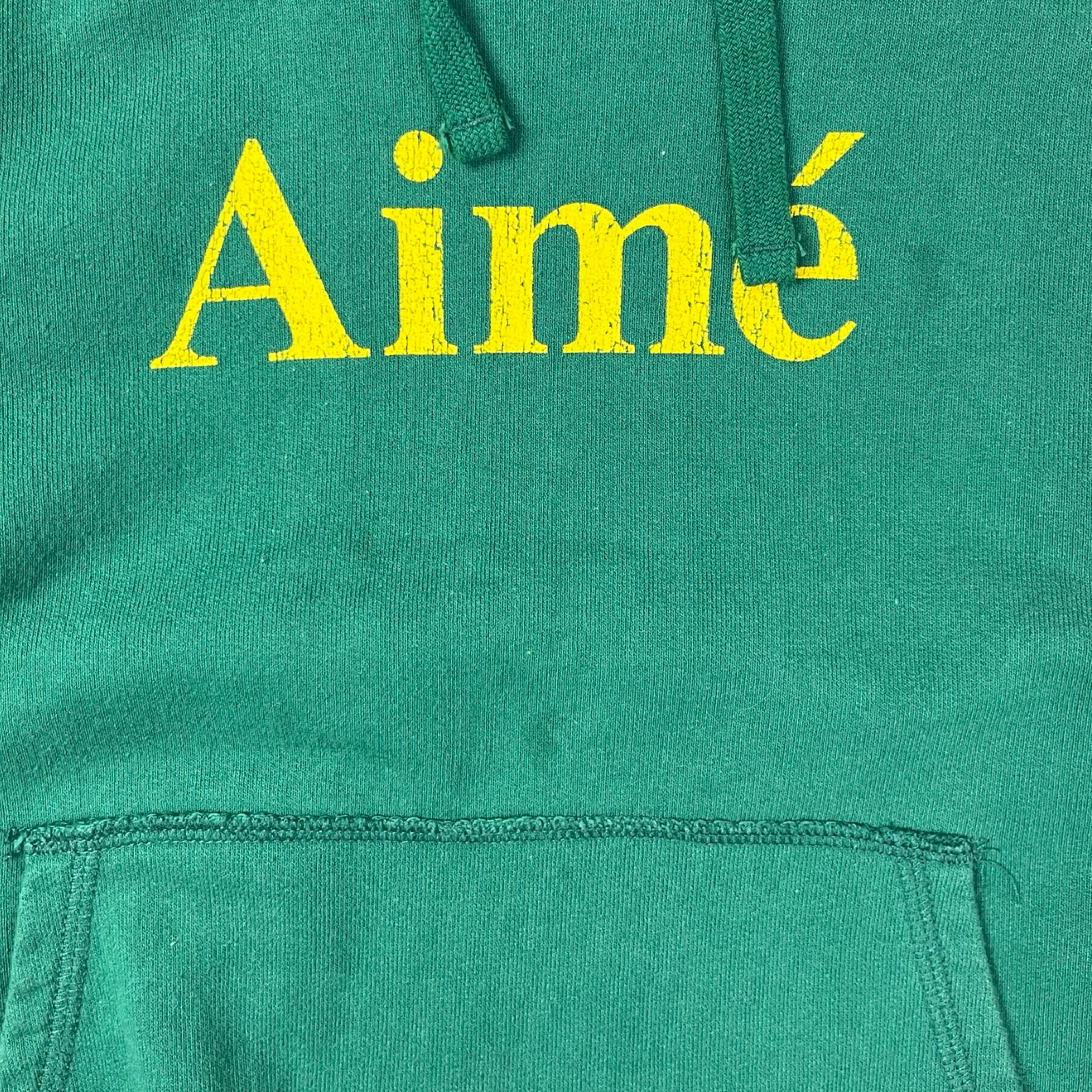 Aime Leon Dore Stock Logo Hoodie Green