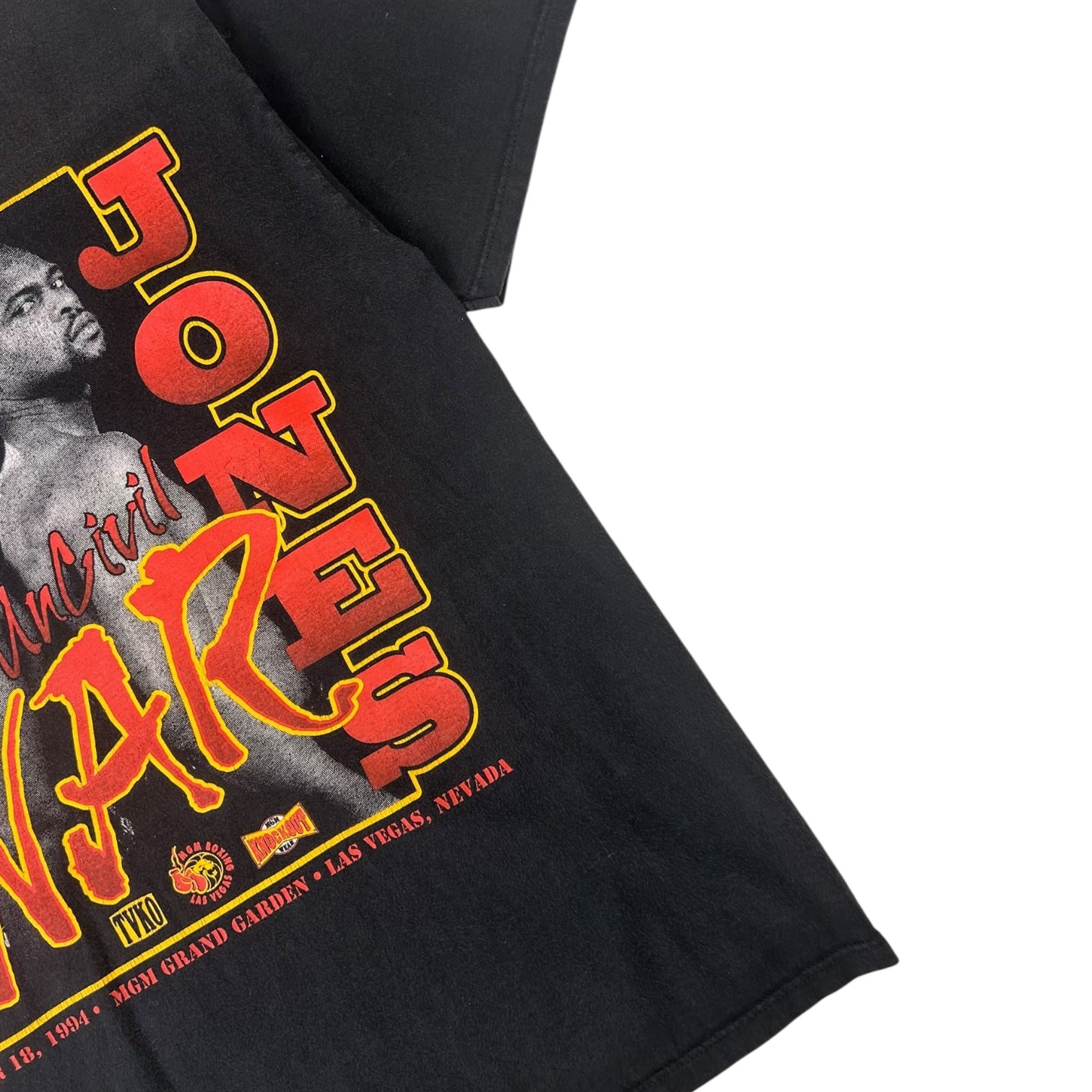 Vintage Tyson VS. Jones T-Shirt Black