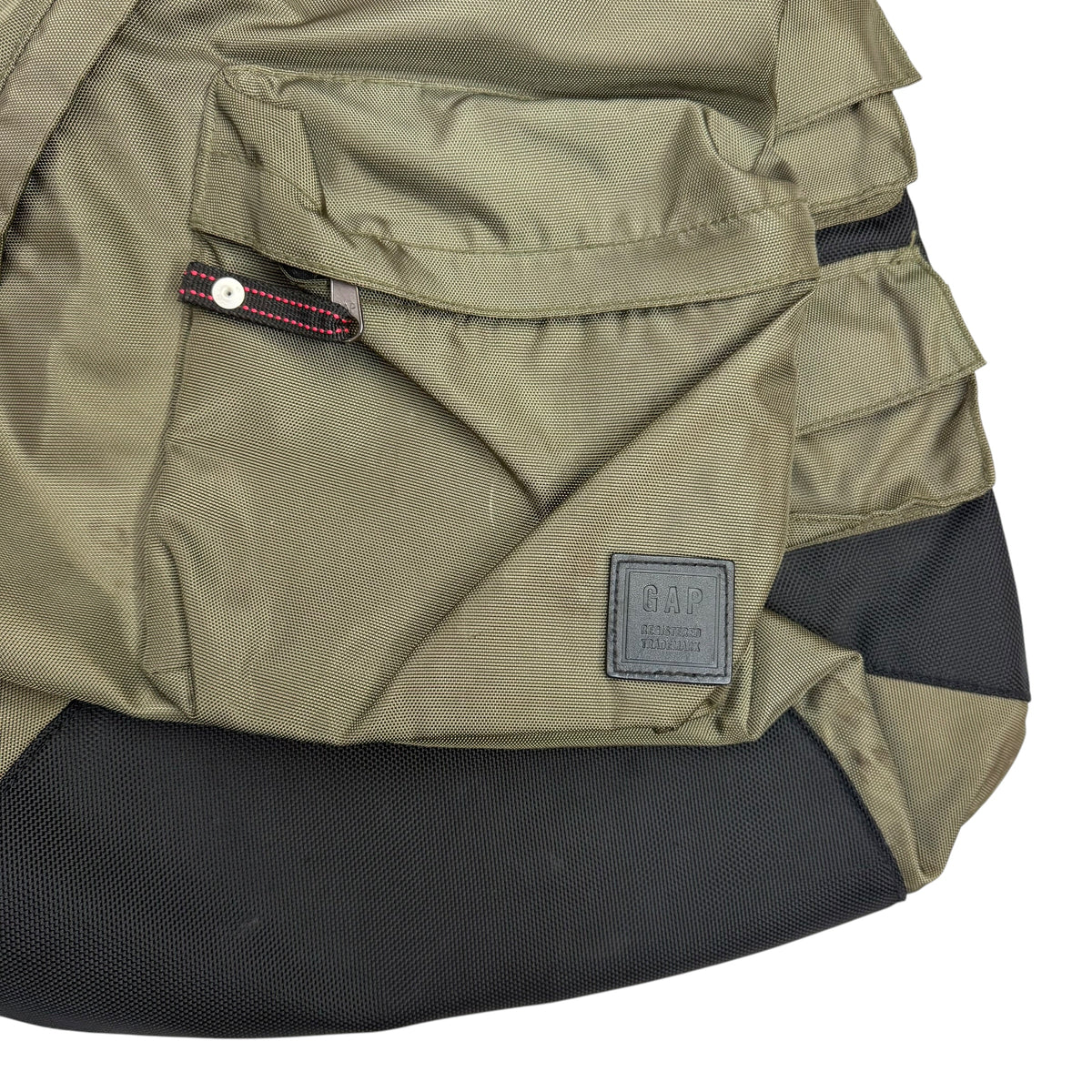 Gap Utility Multi Pocket Sling Bag Green