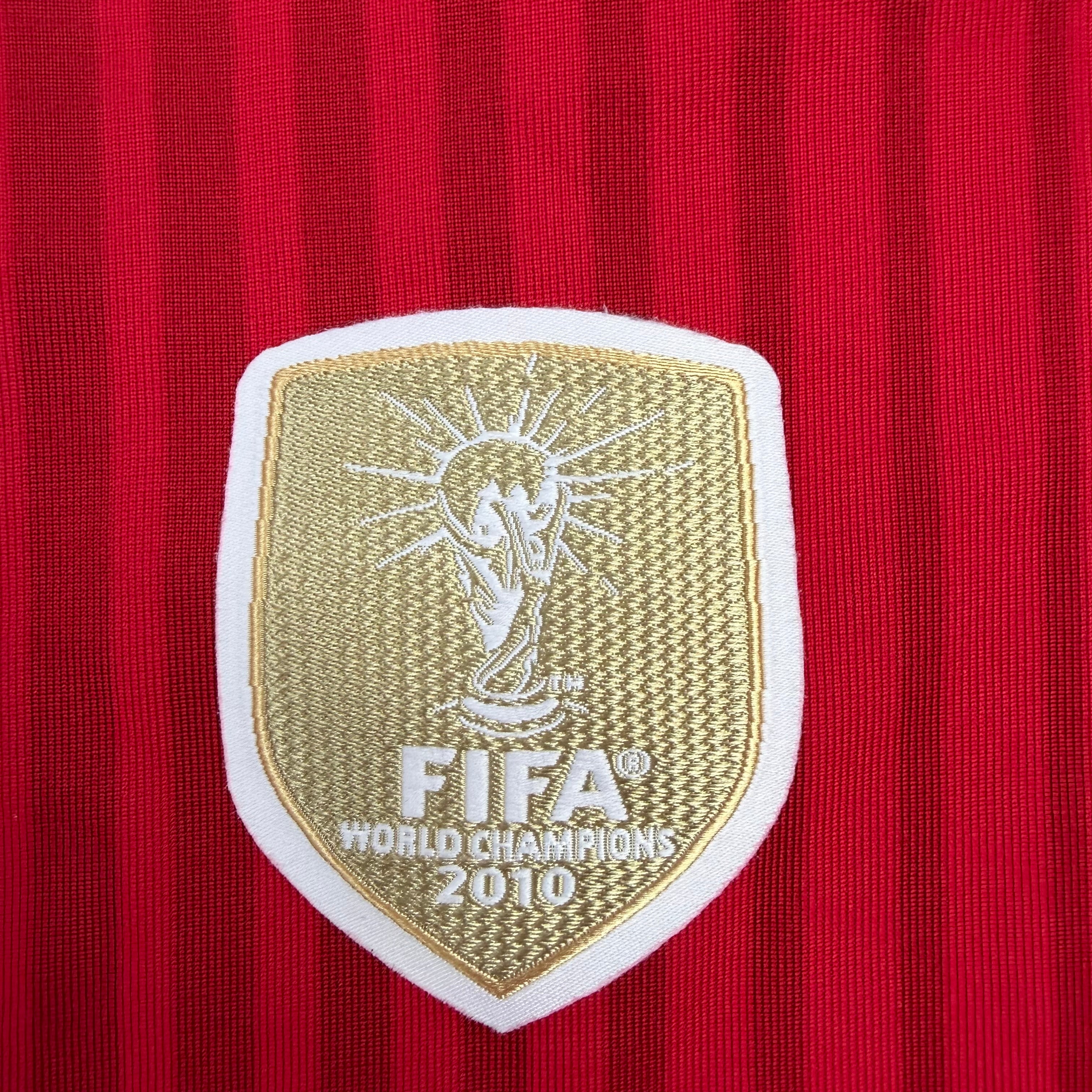 (W) 2014 Adidas Spain World Cup Jersey Red