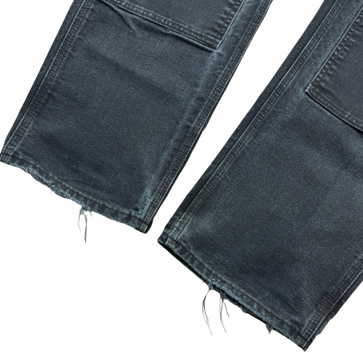 Vintage Carhartt Double Knee Bottoms Faded Black