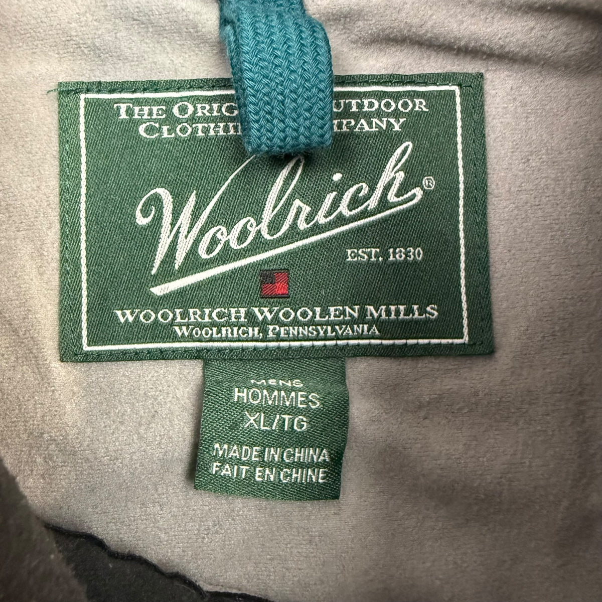 Vintage WoolRich Pile Fleece Vest Black