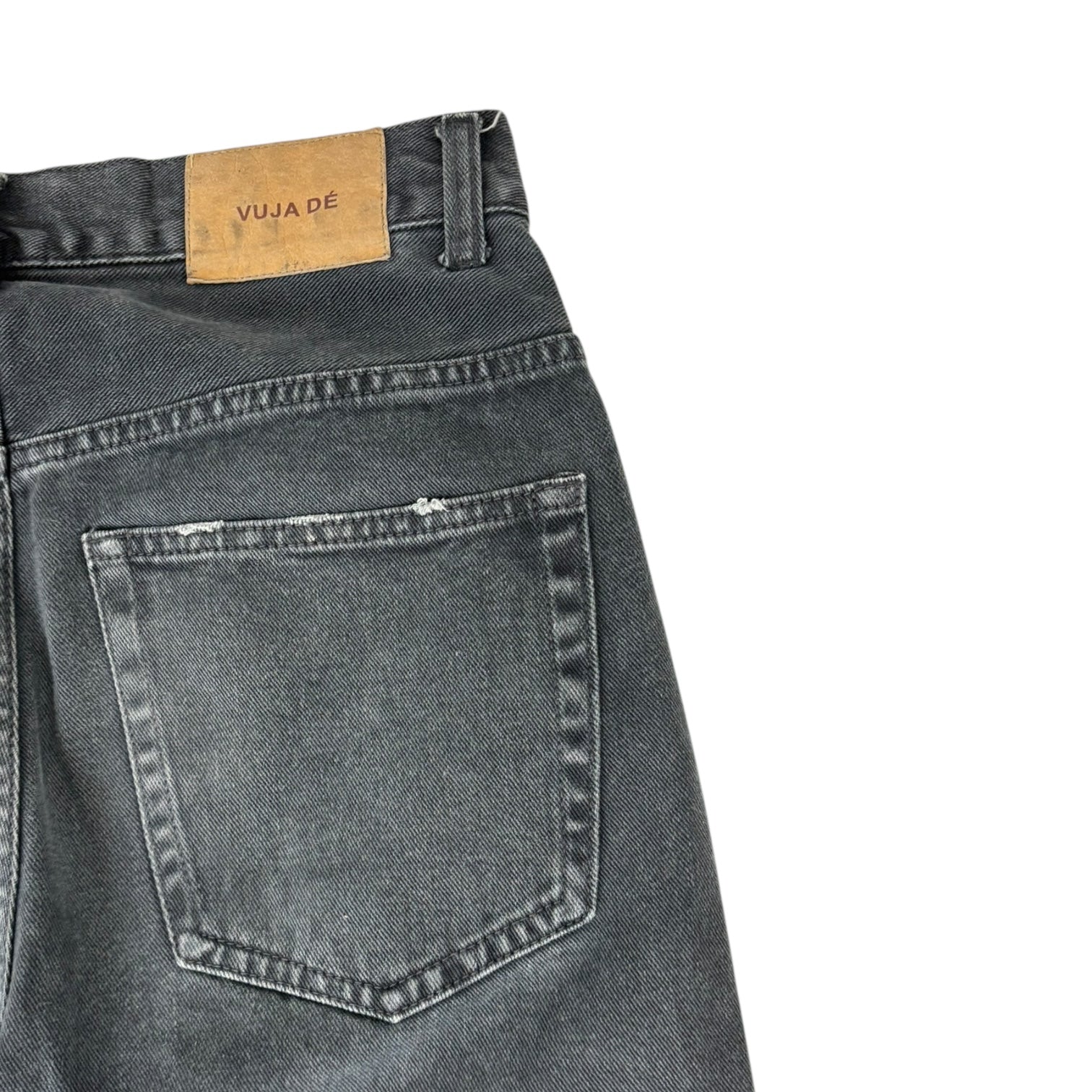 Vuja De Baggy Denim Jean Washed Black