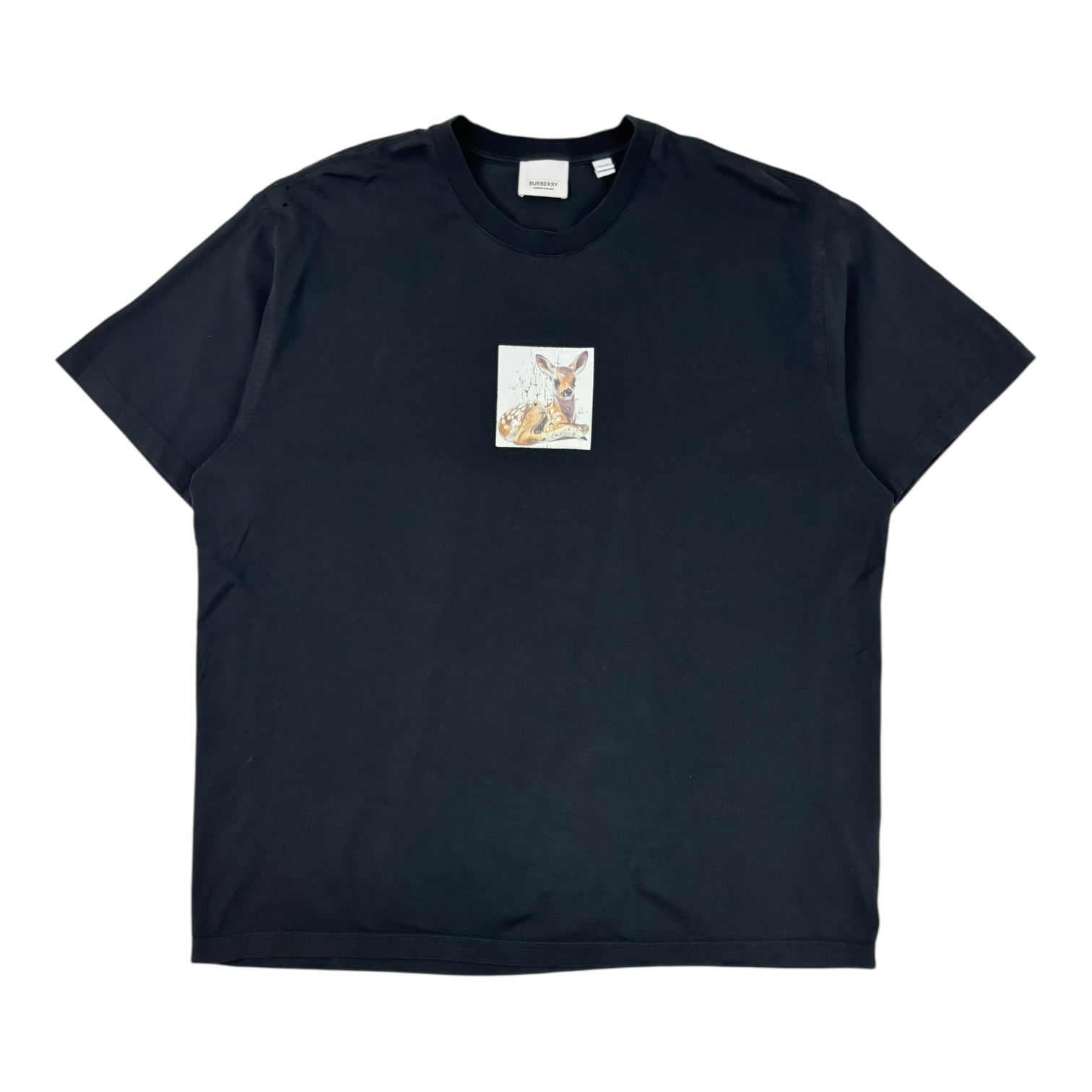 Burberry Deer T-Shirt Black