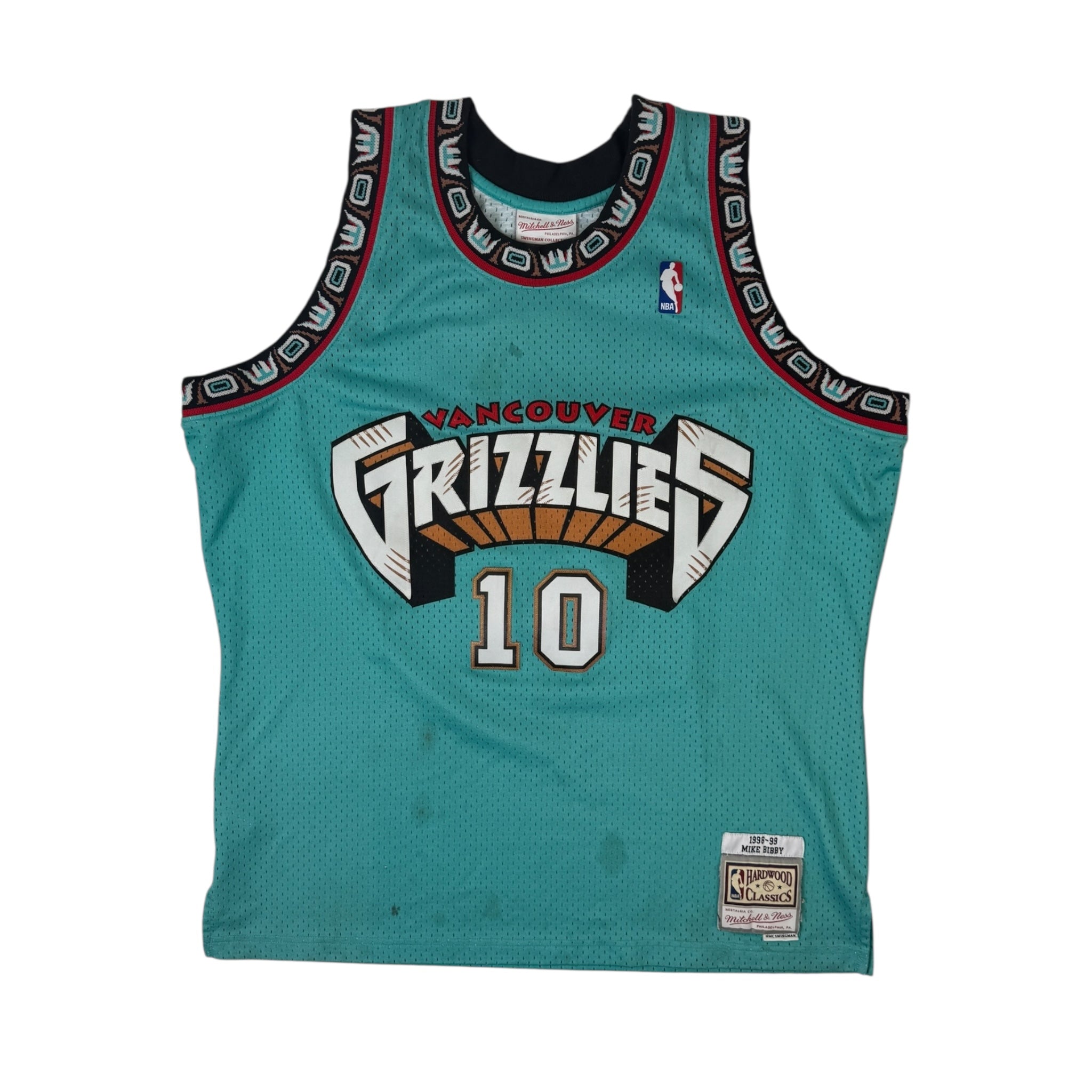 Vancouver Grizzlies Mike Bibby Mitchell & Ness Swingman Jersey