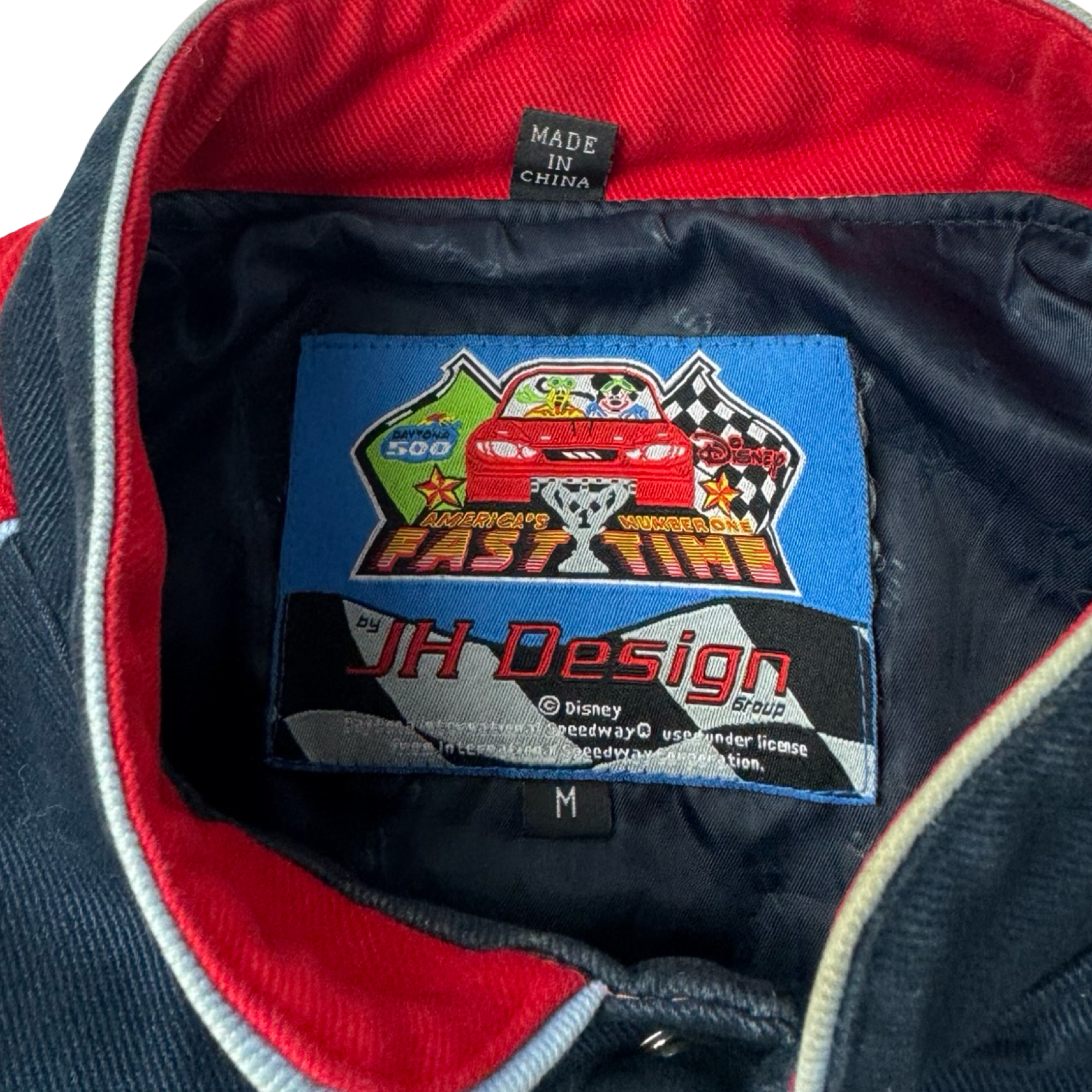 2006 Disney Mickey & Friends JH Design NASCAR Jacket