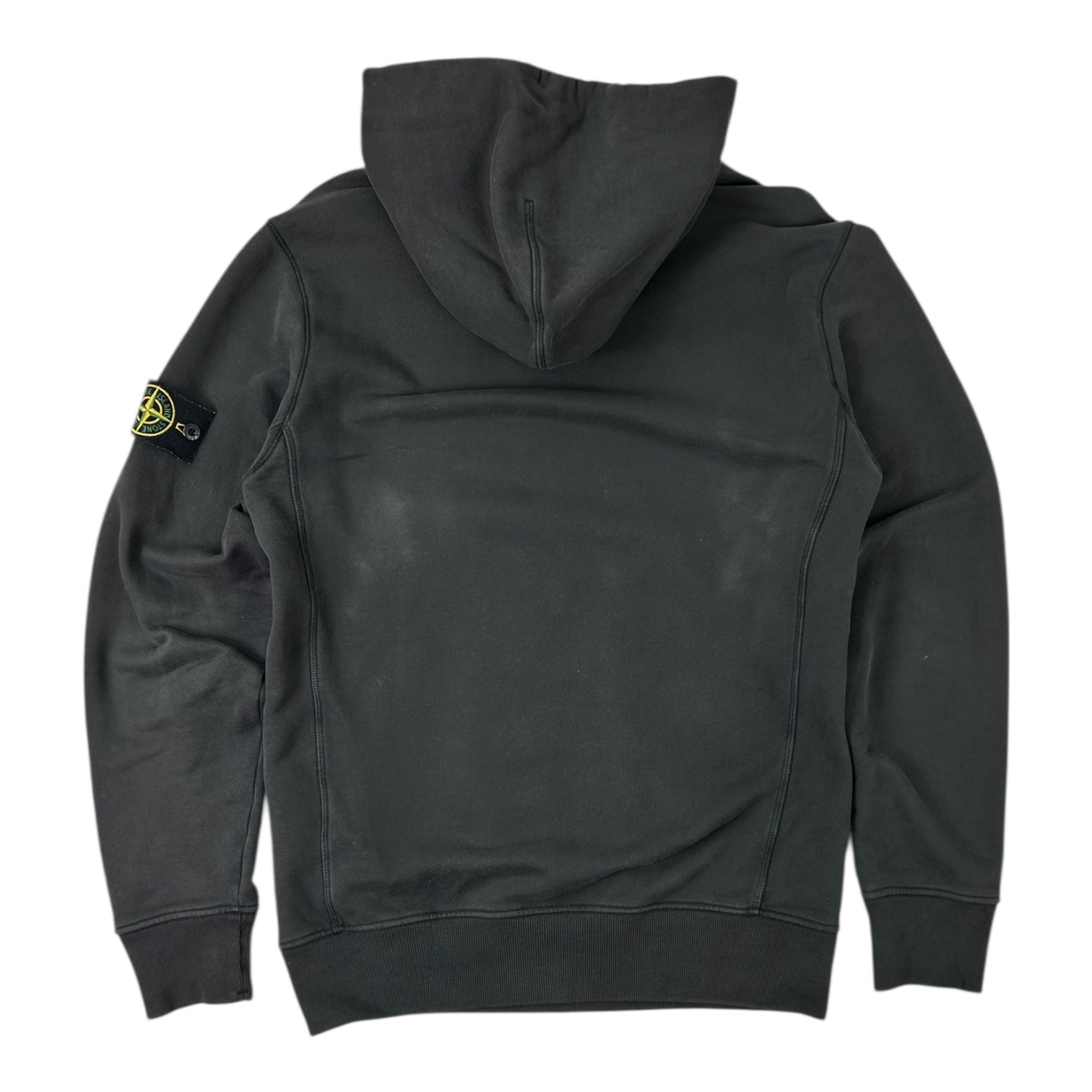 Stone Island Organic Cotton Hoodie Grey