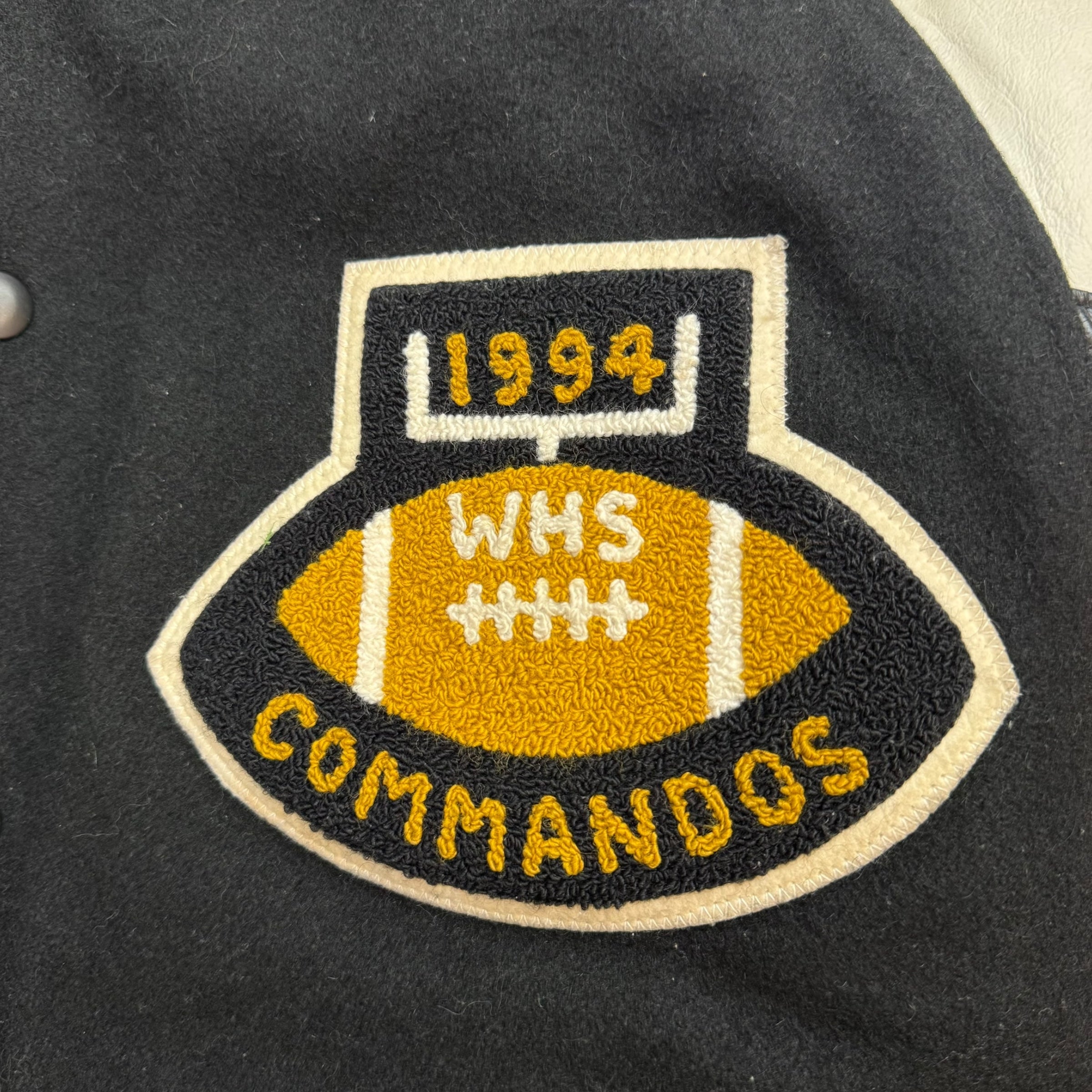 Vintage Commandos Provincial Champs Bomber Jacket