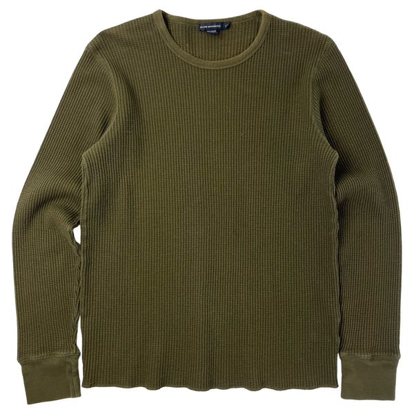 Club Monaco Heavyweight Thermal Long Sleeve Shirt