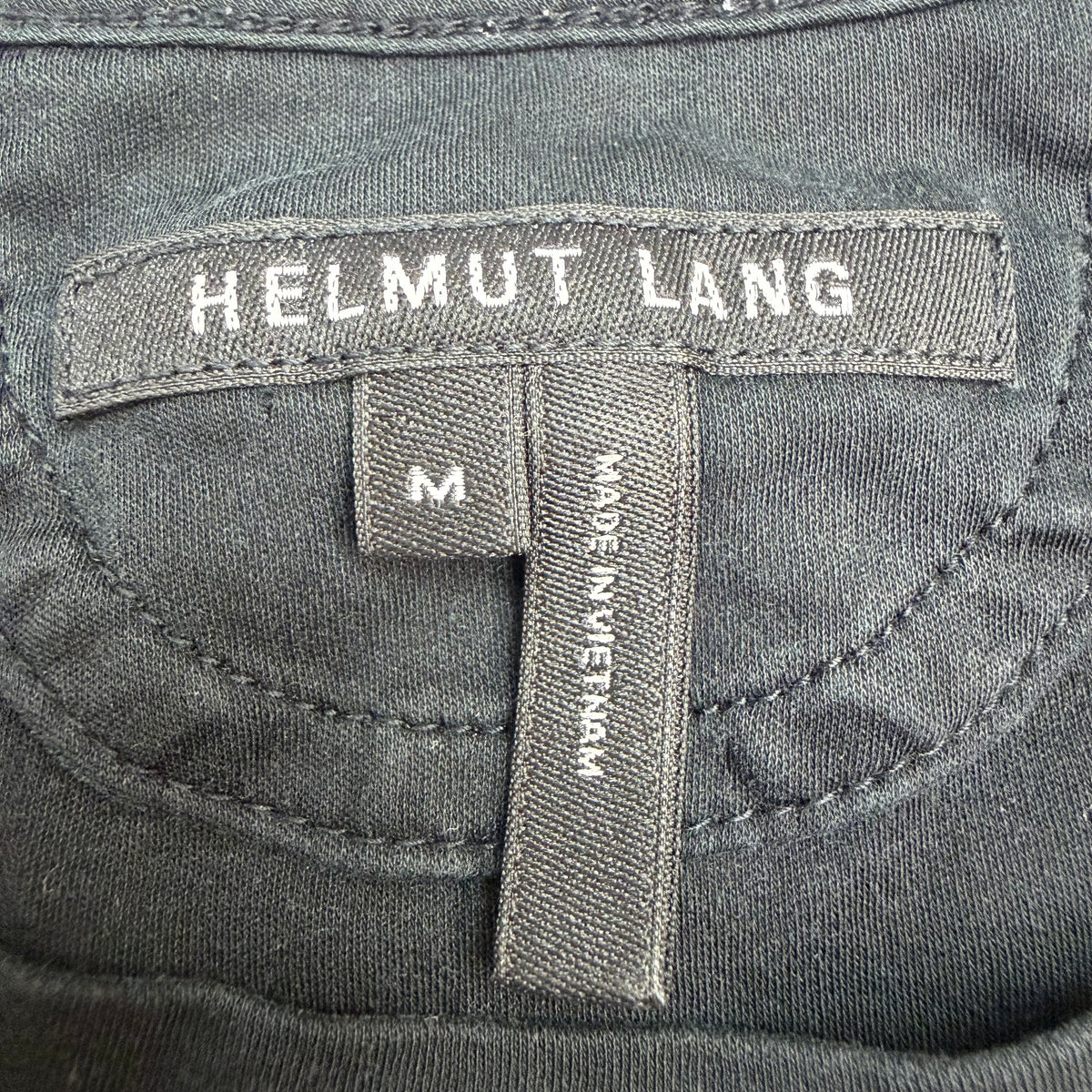 Helmut Lang Crewneck Tee Shirt Black