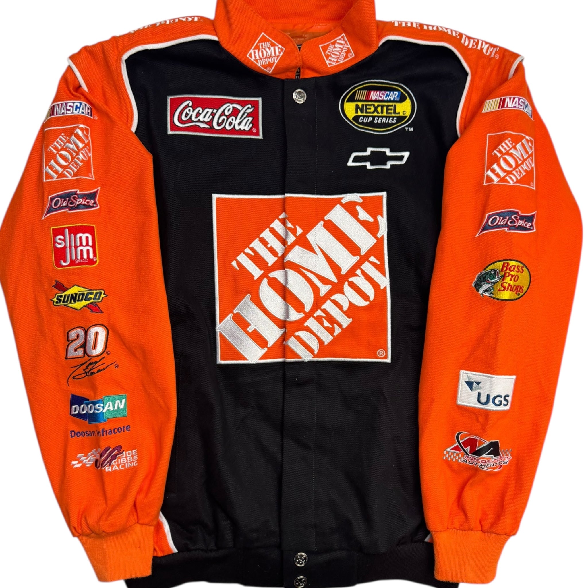 Vintage Home Depot Tony Stewart NASCAR Racing Jacket