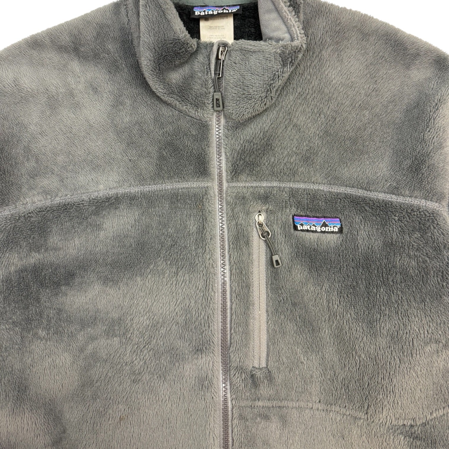 Vintage Patagonia R4 Regulator Fleece Jacket Grey