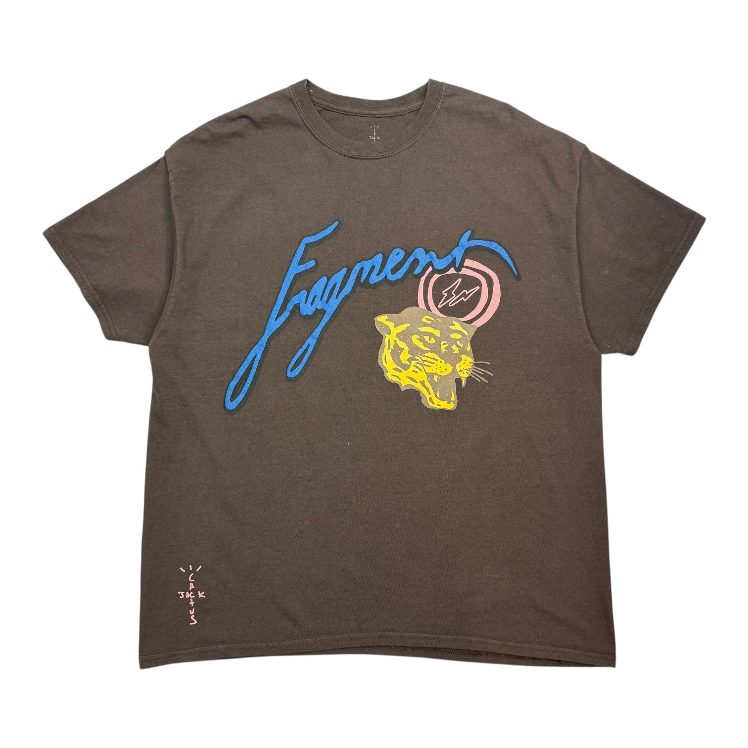 Travis Scott x Fragment Icons Tee Brown