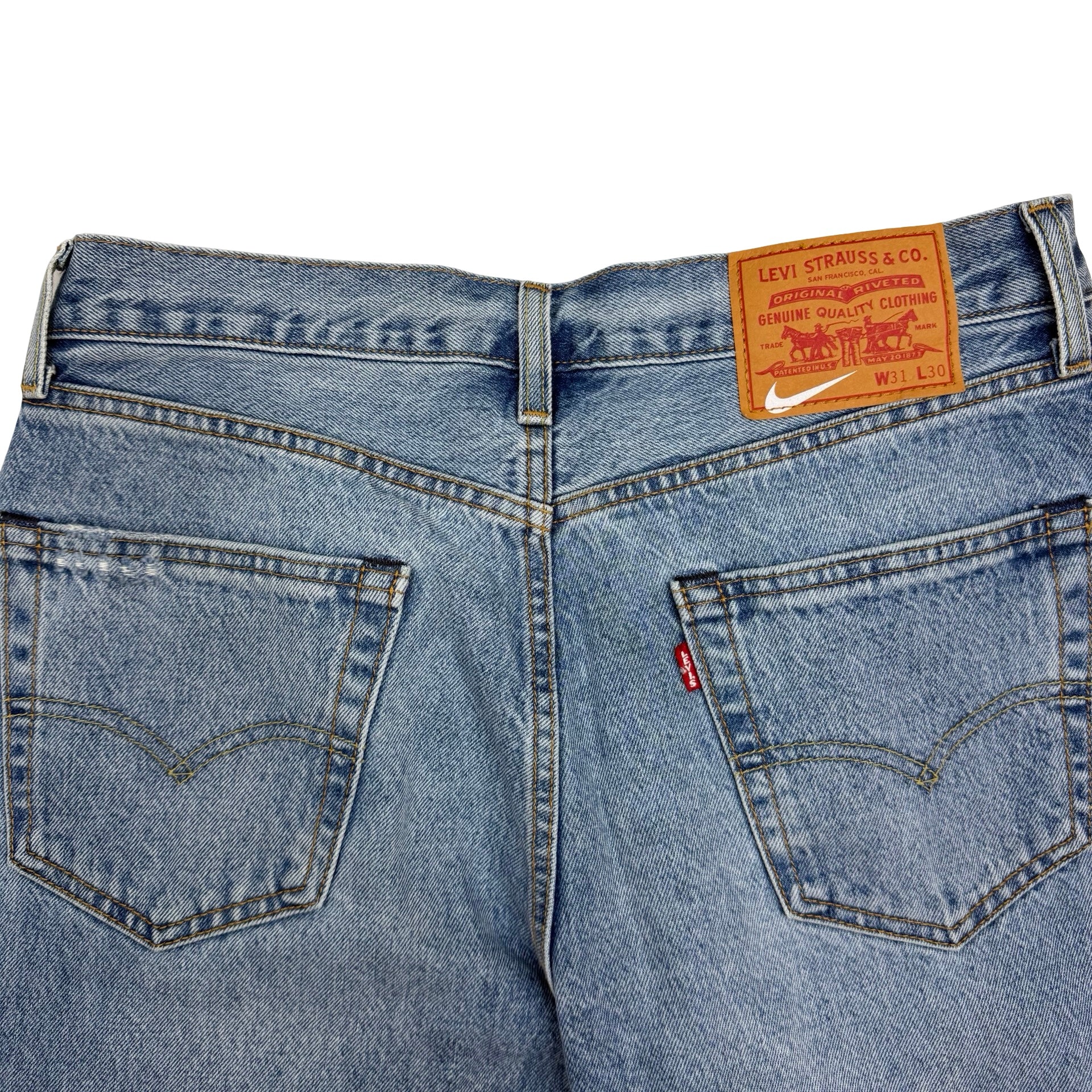 Levi’s X Nike Baggy Denim Jeans Blue