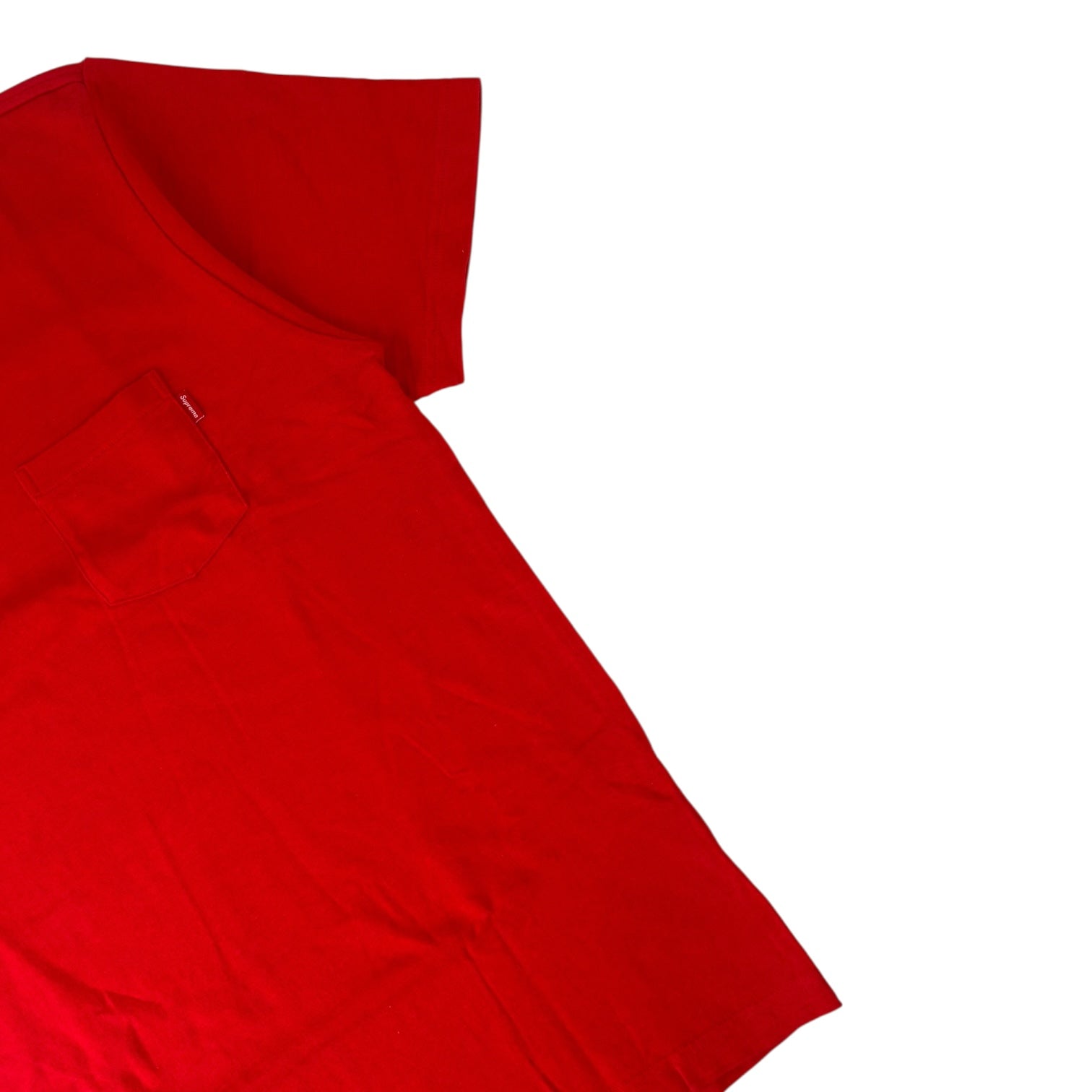 Supreme S/S Pocket T-Shirt Red