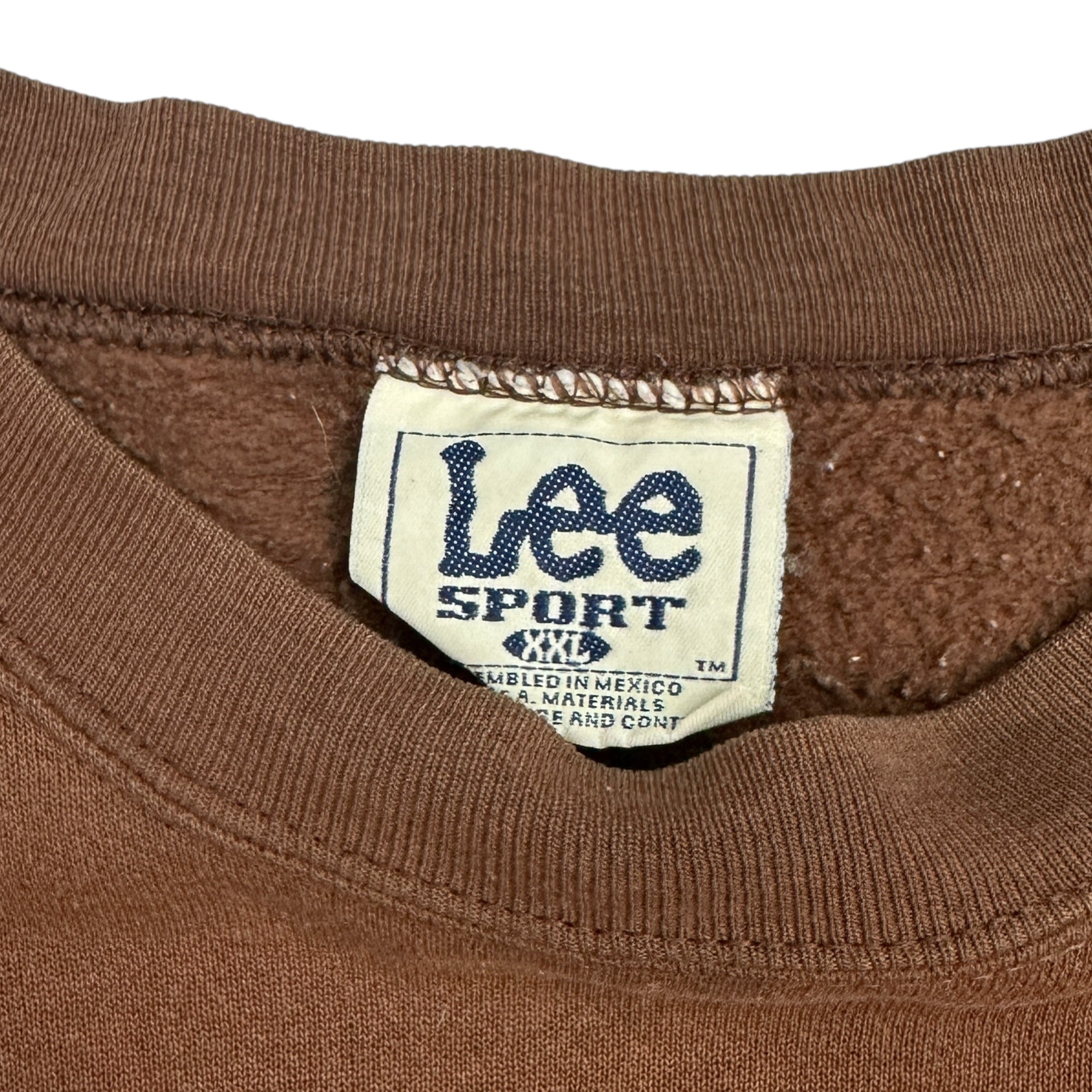 Vintage Lee Cleveland Browns Crewneck Brown