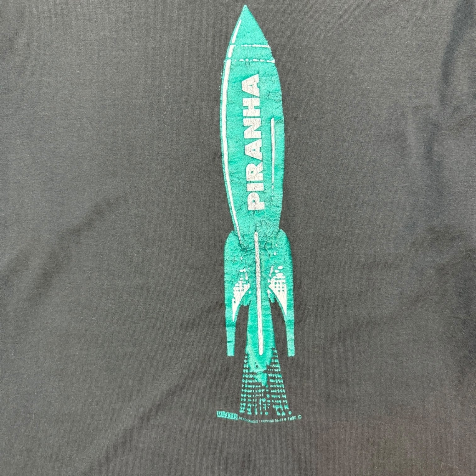 1995 Tripping Daisy Pirhana L/S Tee Black