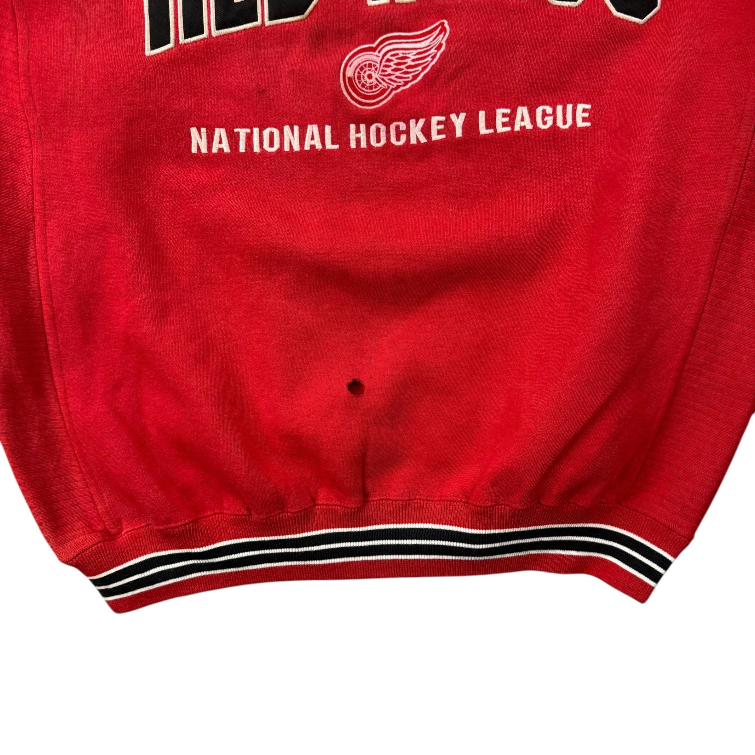 Vintage Lee Sports Detroit Redwings Crewneck Red