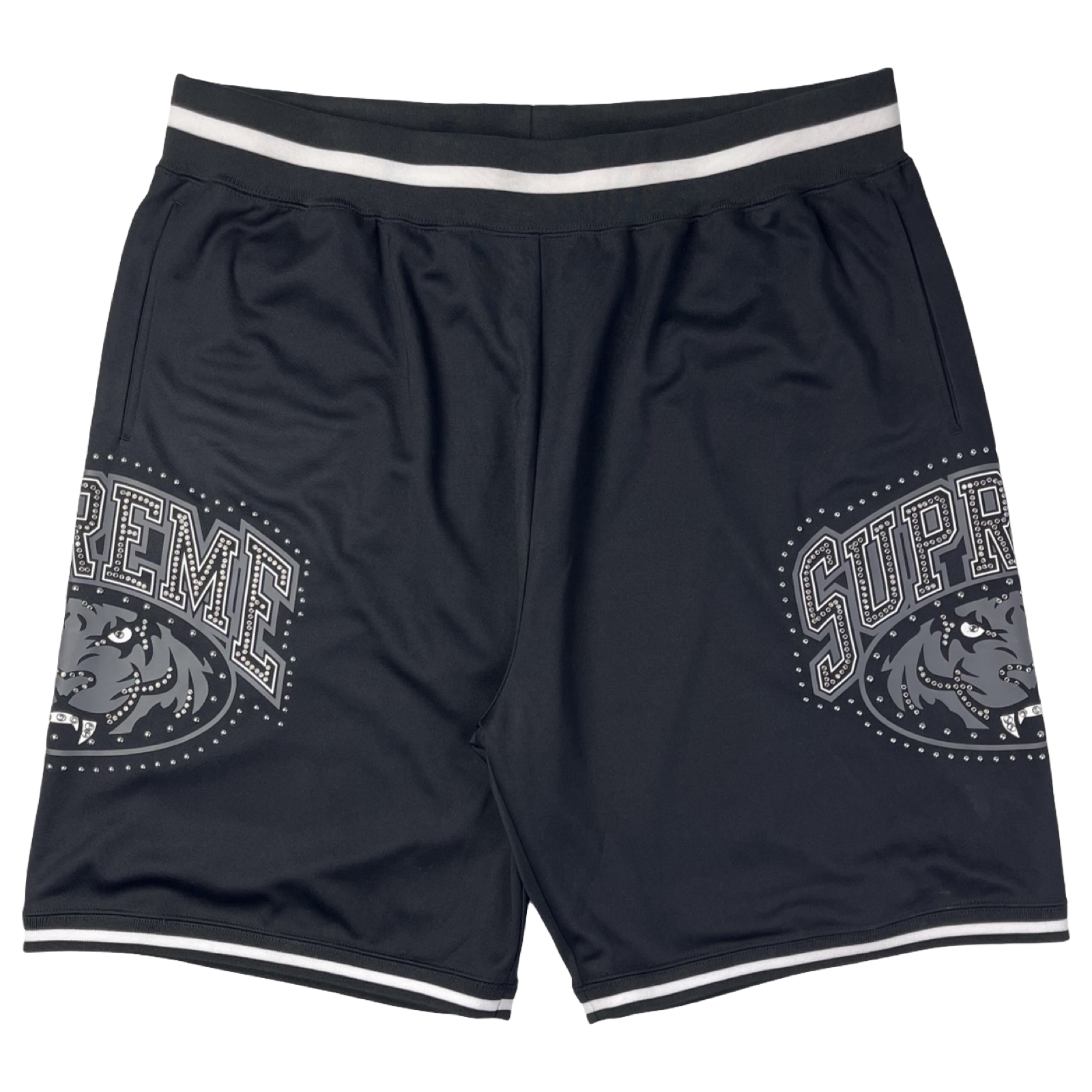 Supreme Studded Basketball Short Black