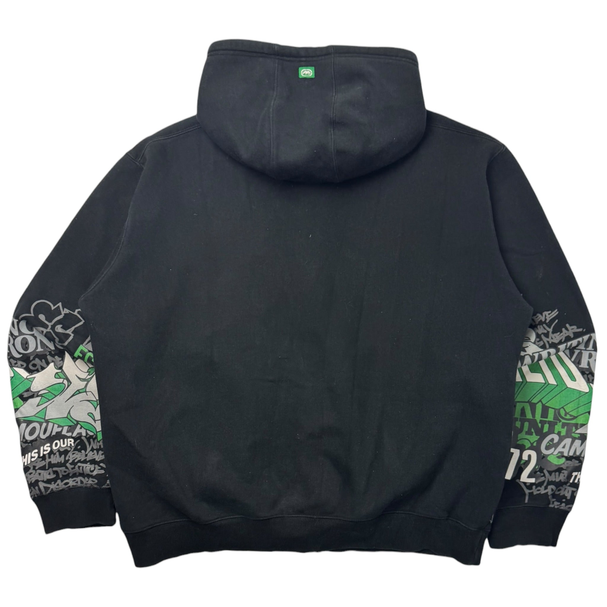 Vintage Y2K Ecko Unltd. Graffiti Zip Up Hoodie