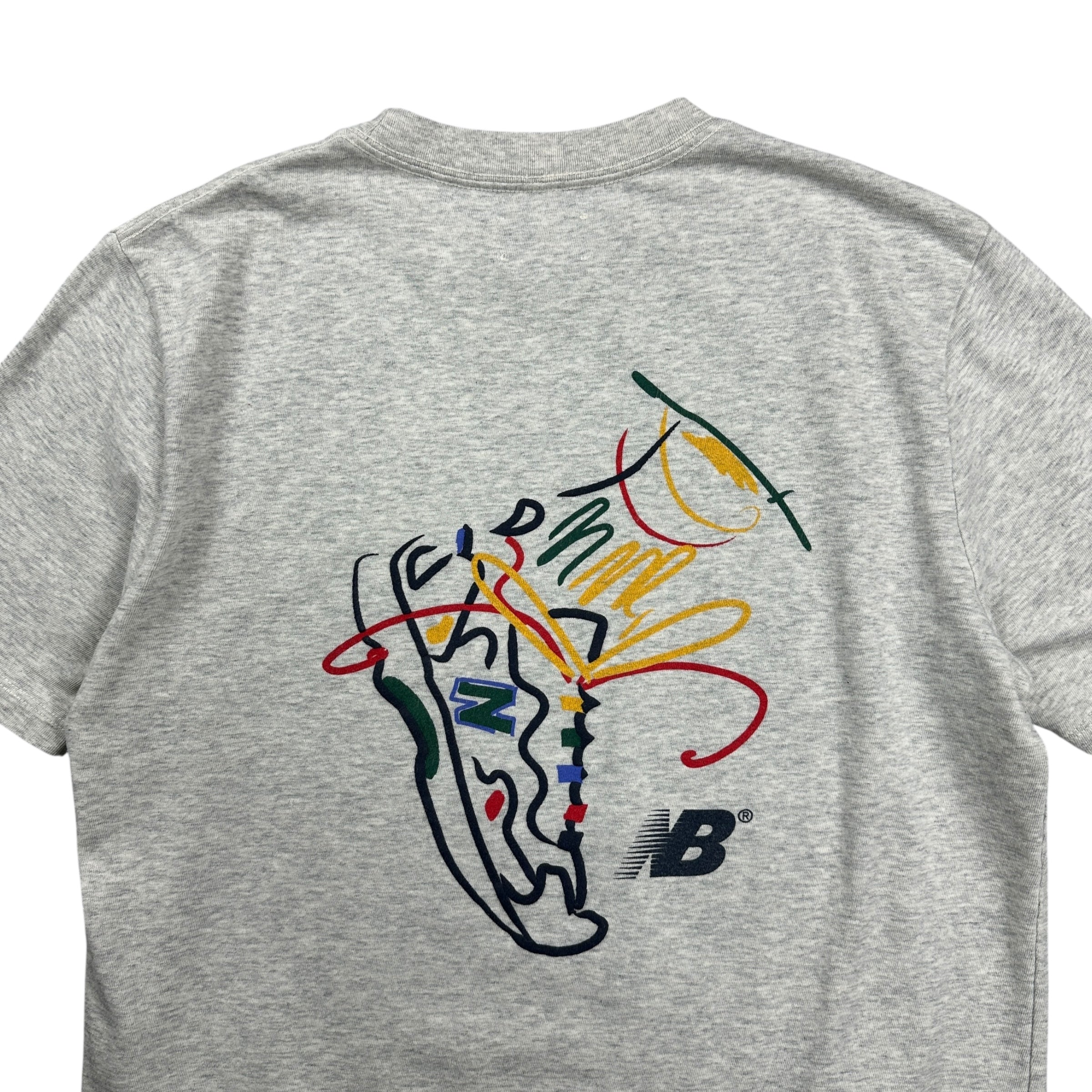 Aime Leon Dore x New Balance 827 Tee Heather Grey