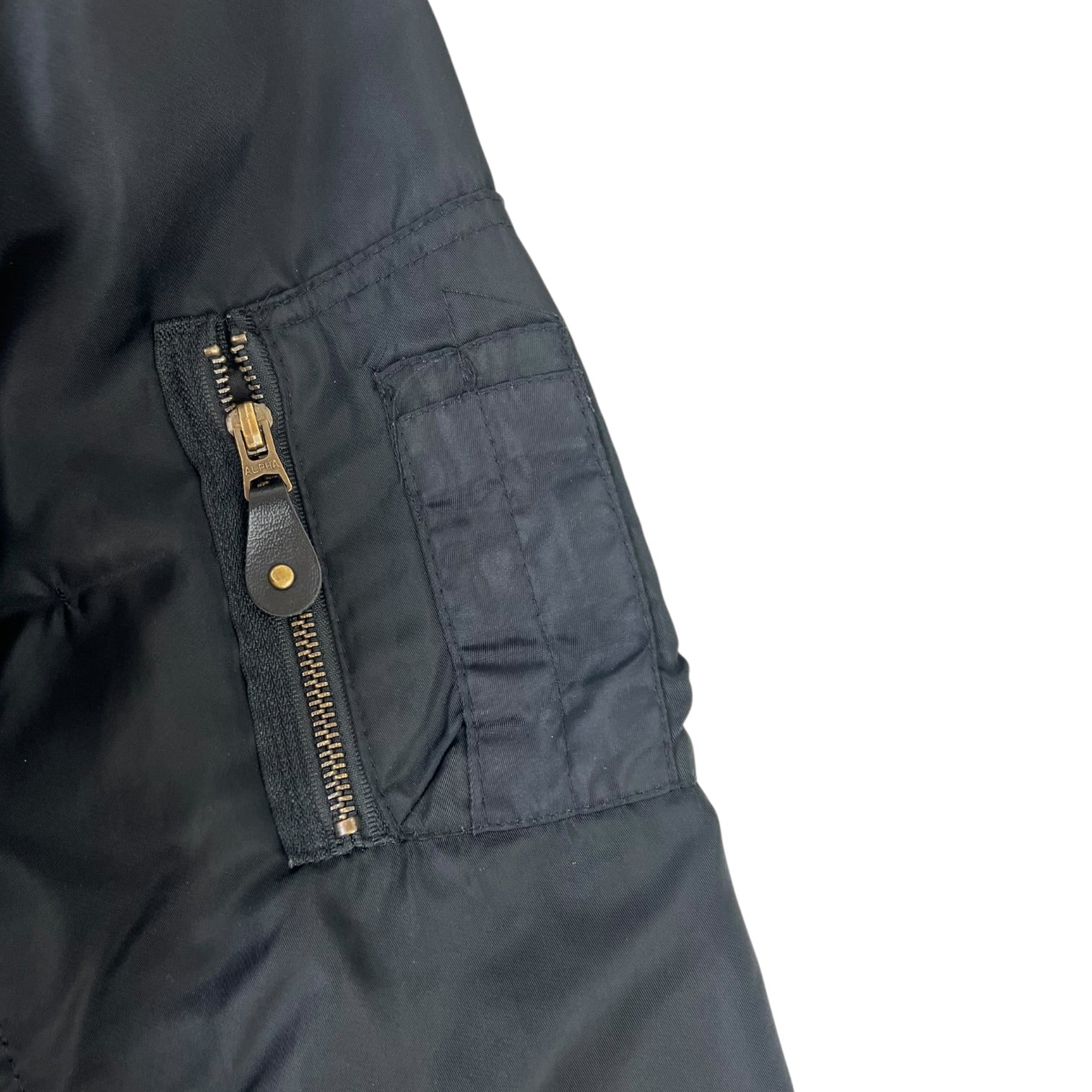 Alpha Industries MA-1 Bomber Jacket Black