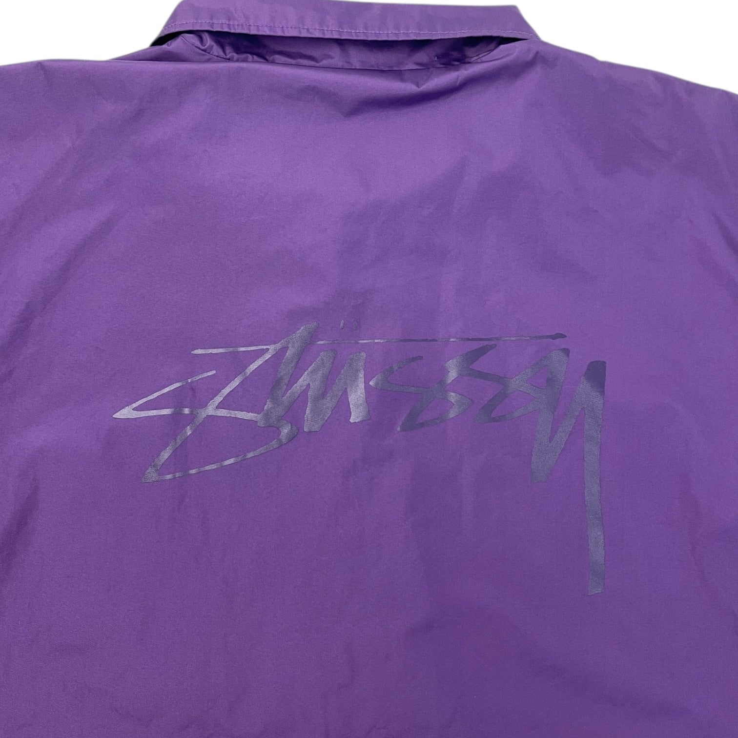 Stussy Lined Coaches Jacket Purple