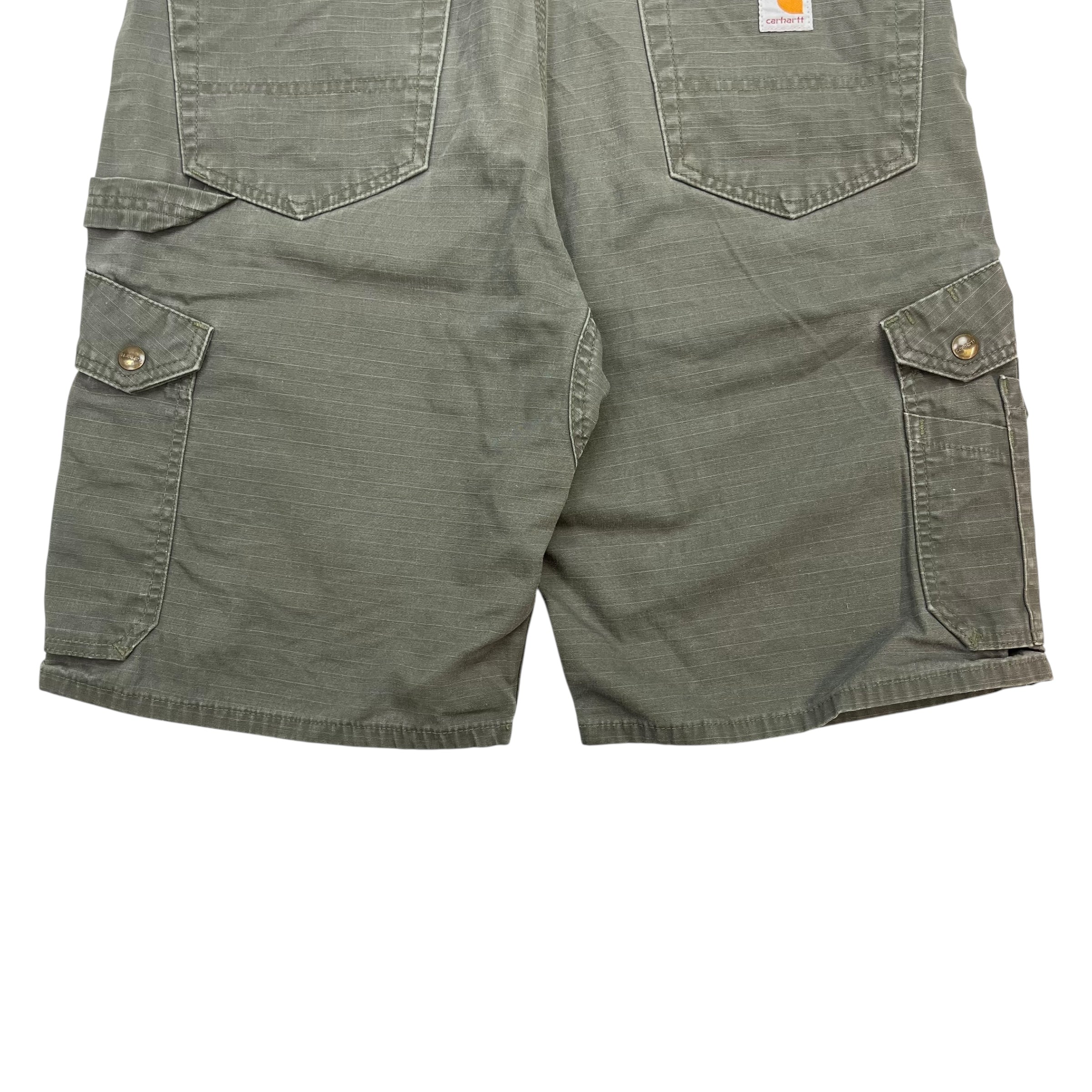 Vintage Carhartt Cargo Shorts Dark Green