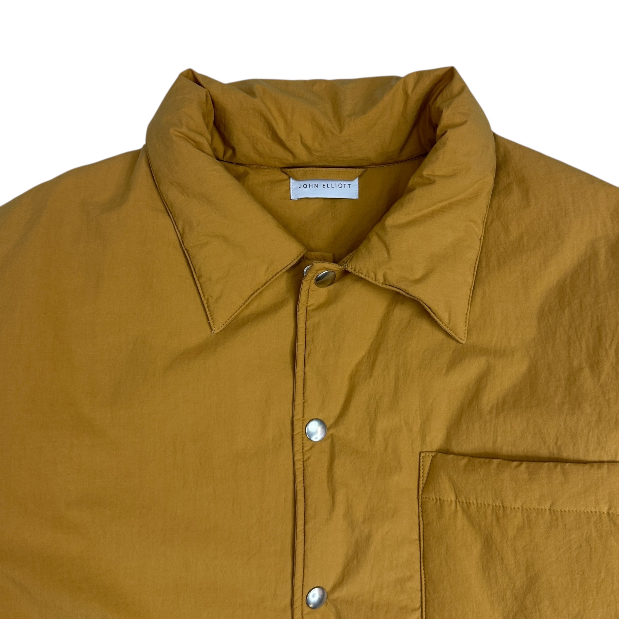 John Elliott Scout Padded Overshirt Honey