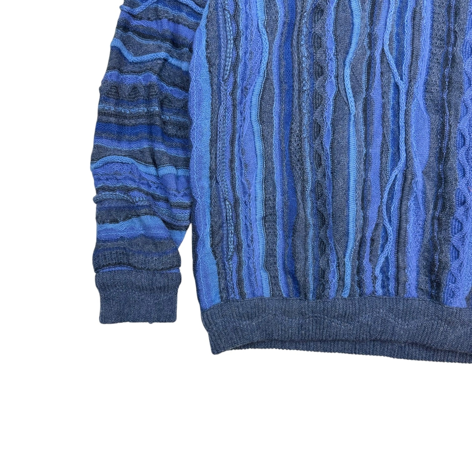 Vintage Australian Clothing. Co Knit Sweater Blue