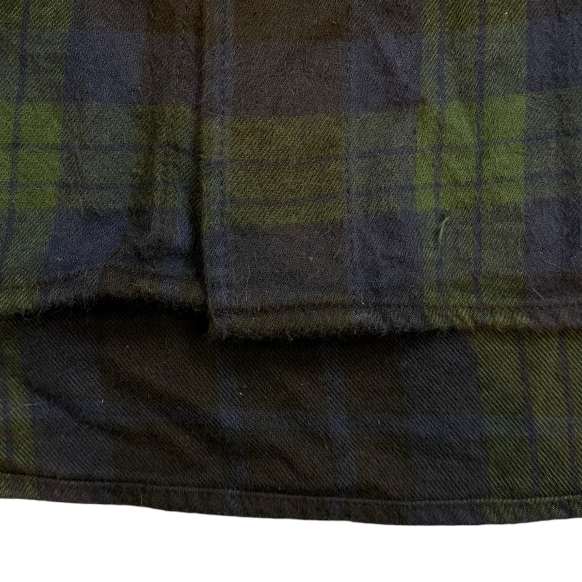 Engineered Garments Trail Button-Up Blackwatch Cotton Flannel