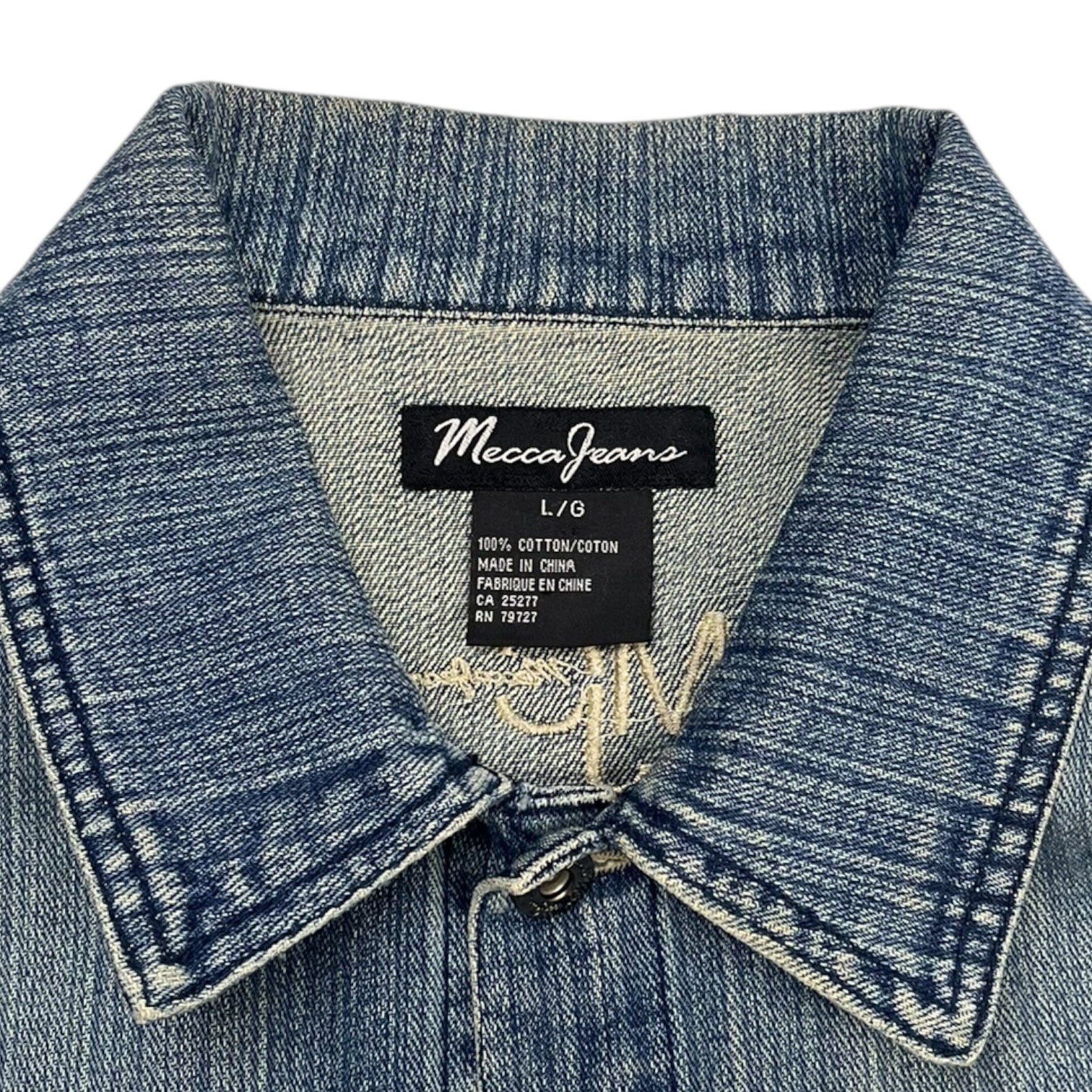 Vintage Y2K Mecca Jeans Trucker Jacket