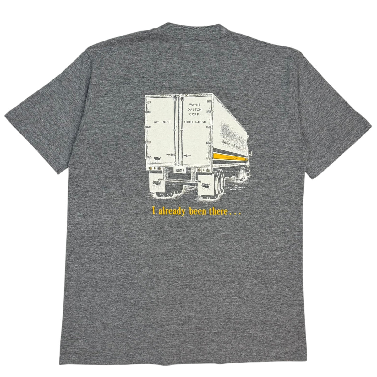 Vintage Wayne Dalton “Over 40 Years Of Shifting Gears…” Tee Heather Grey