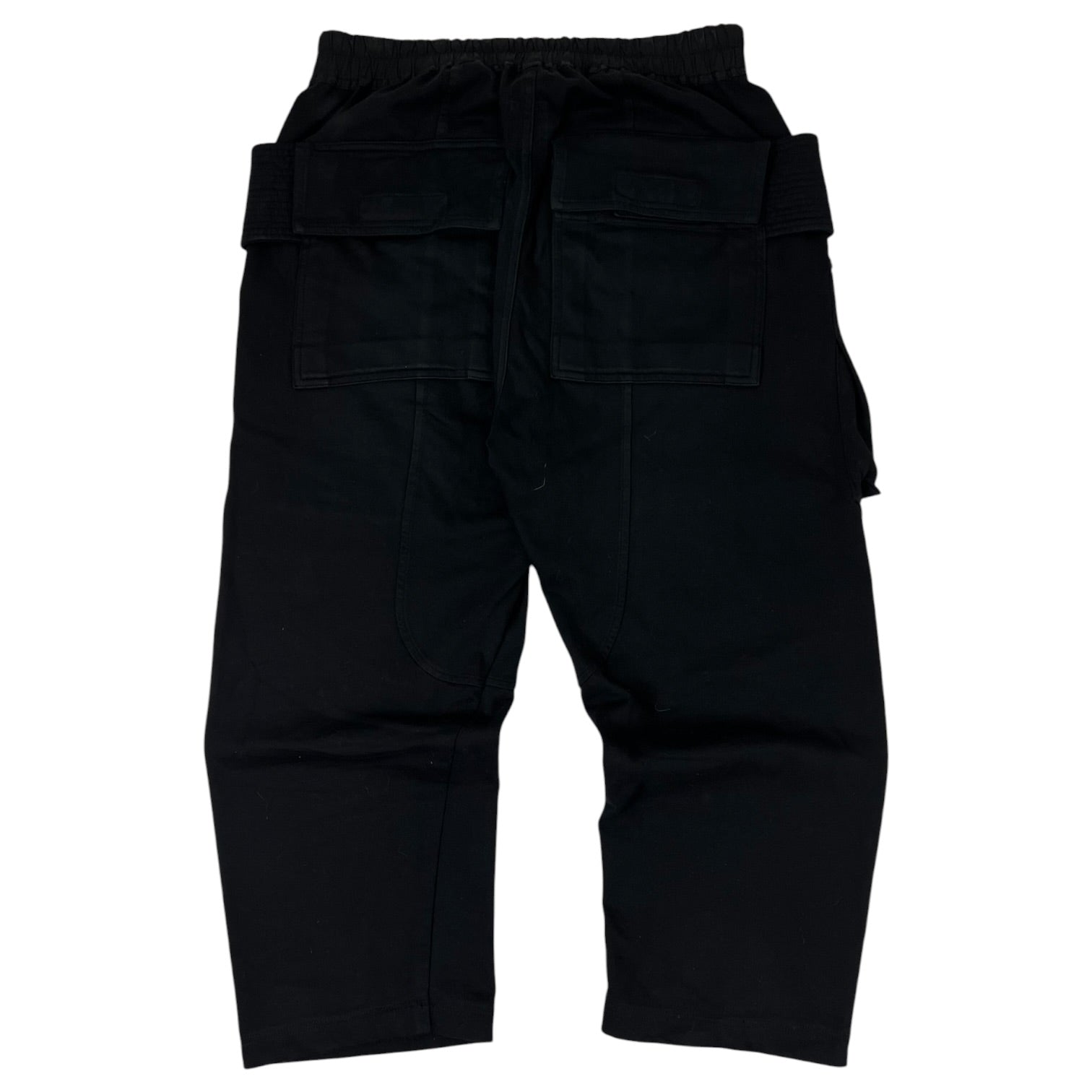 Rick Owen’s DRKSHDW Creatch Cropped Cargo Trousers Black