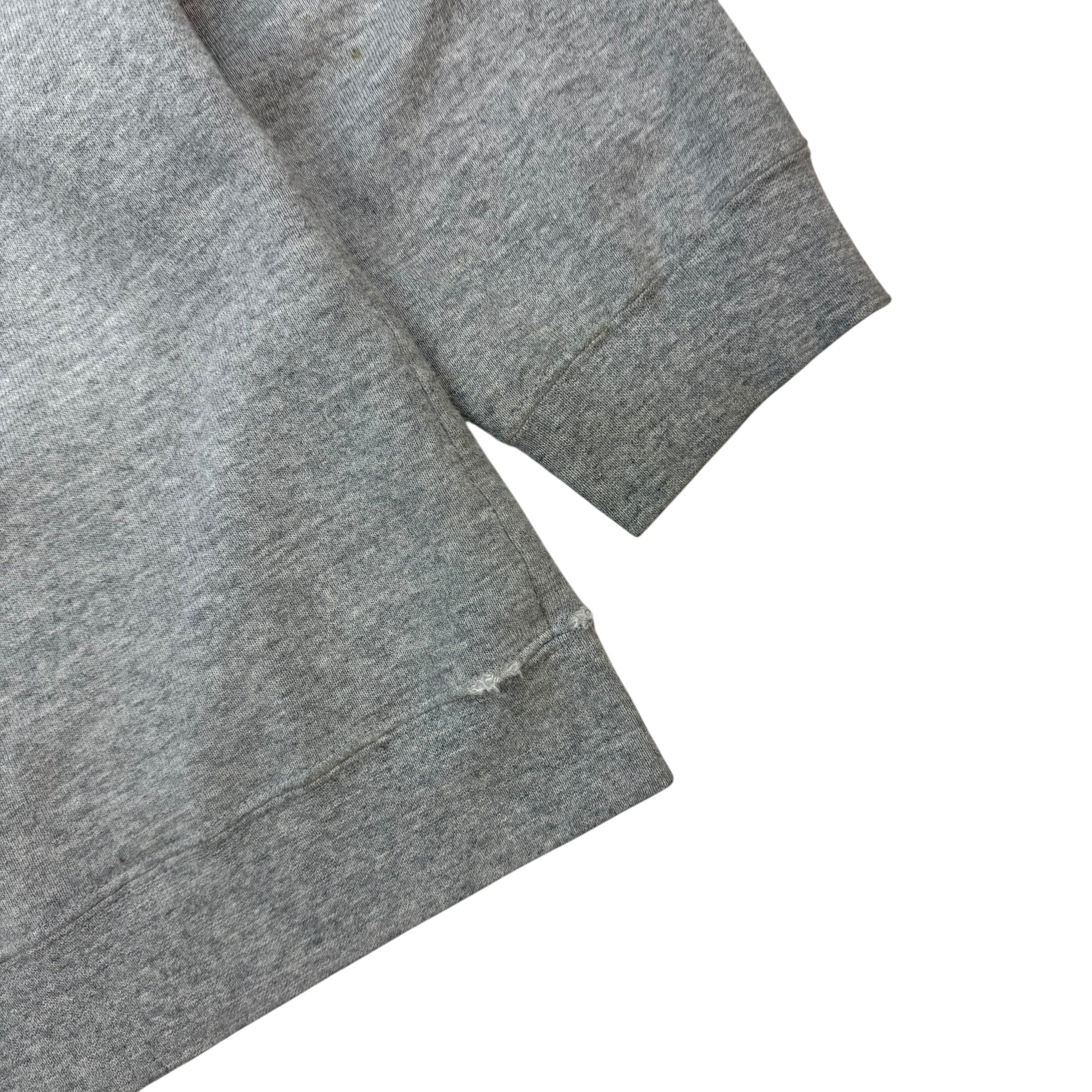 Vintage Nike Swoosh Hoodie Grey