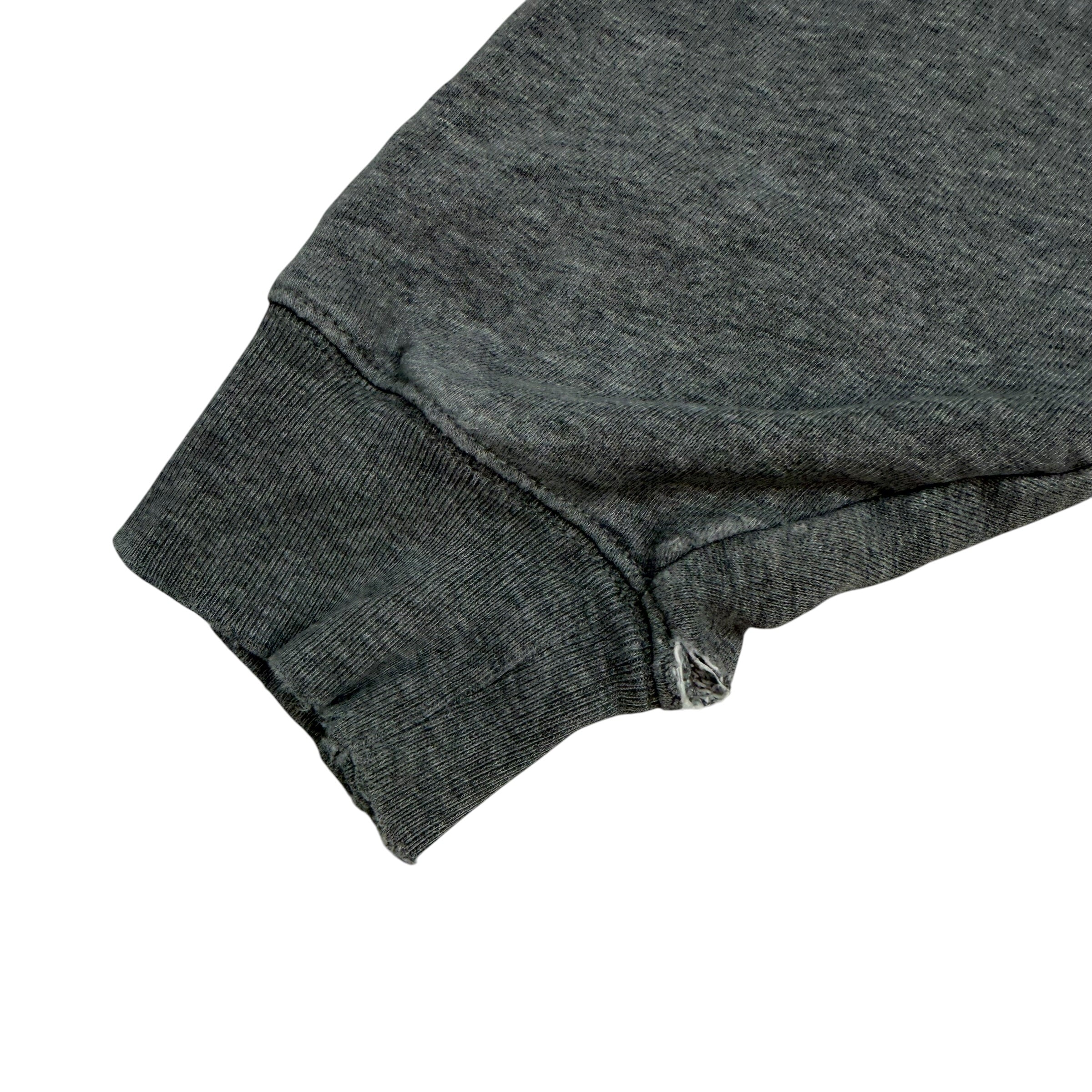 Acne Studios Face Patch Logo Hoodie Black Grey