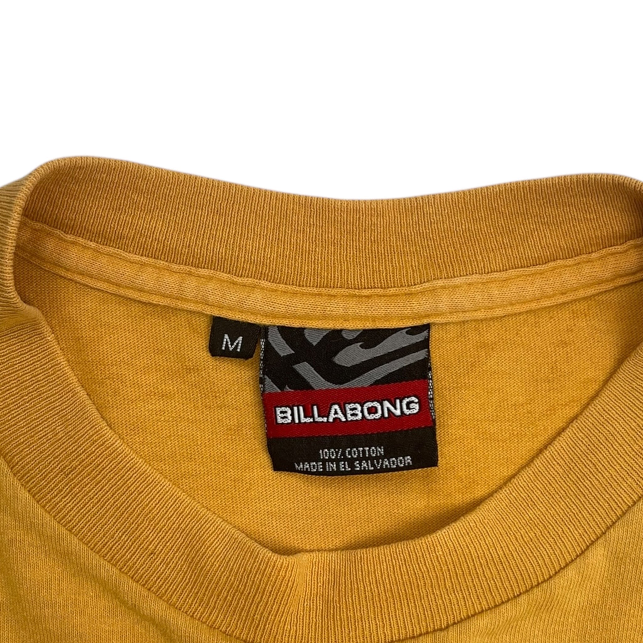 Vintage Billabong Surf Tee Mustard