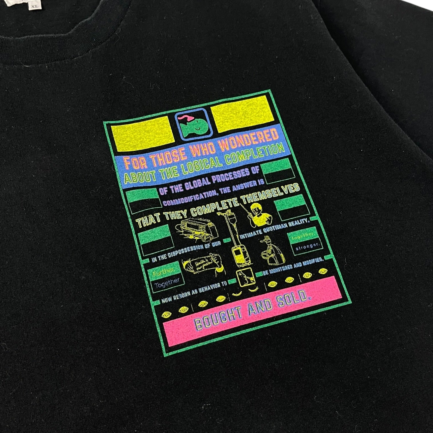 Cav Empt Bought and Sold T-Shirt Black