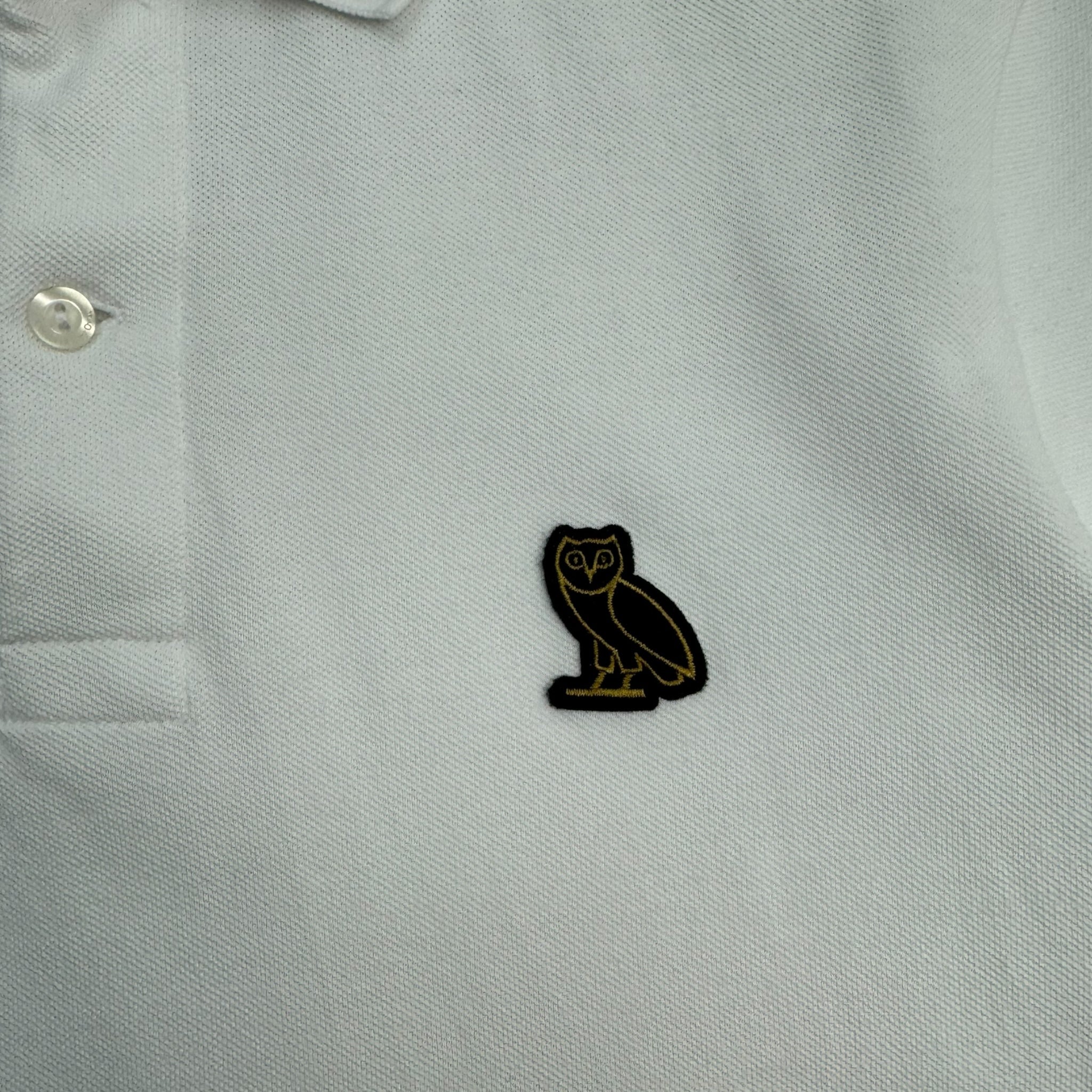 OVO Essential Owl Polo Tee White