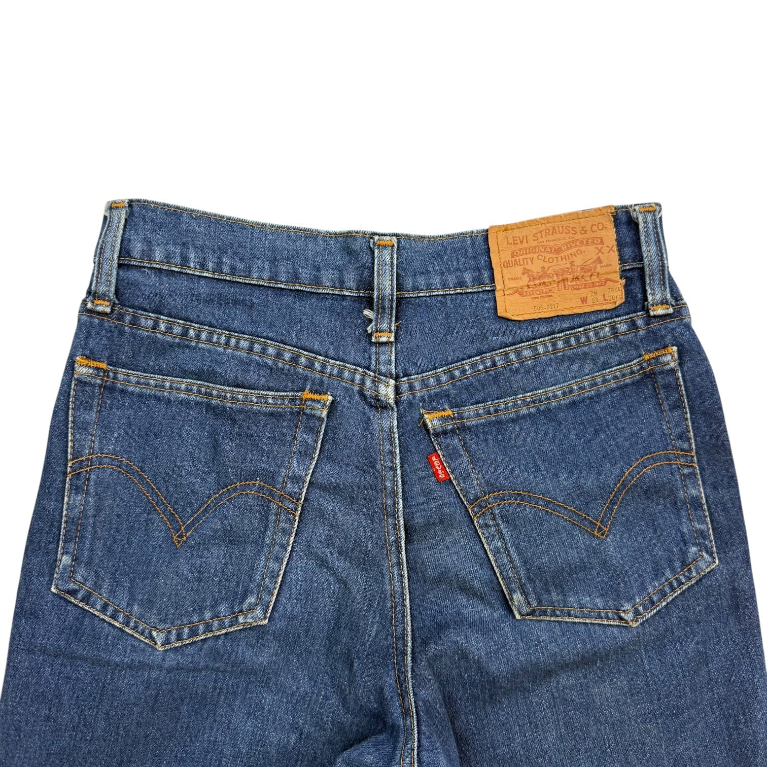 (W) Vintage Levi’s Denim Pants Dark Wash