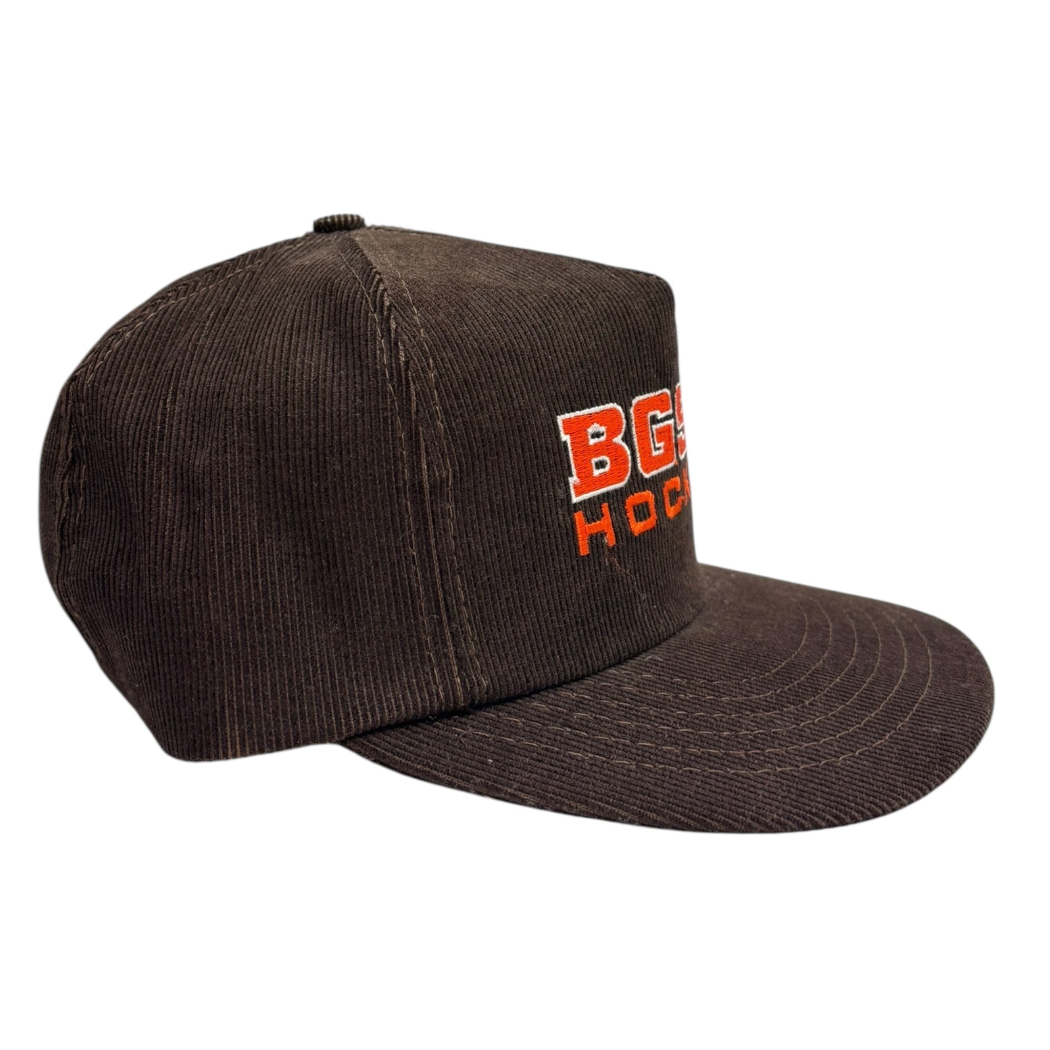 Vintage BGSU Hockey Corduroy Strap back Hat